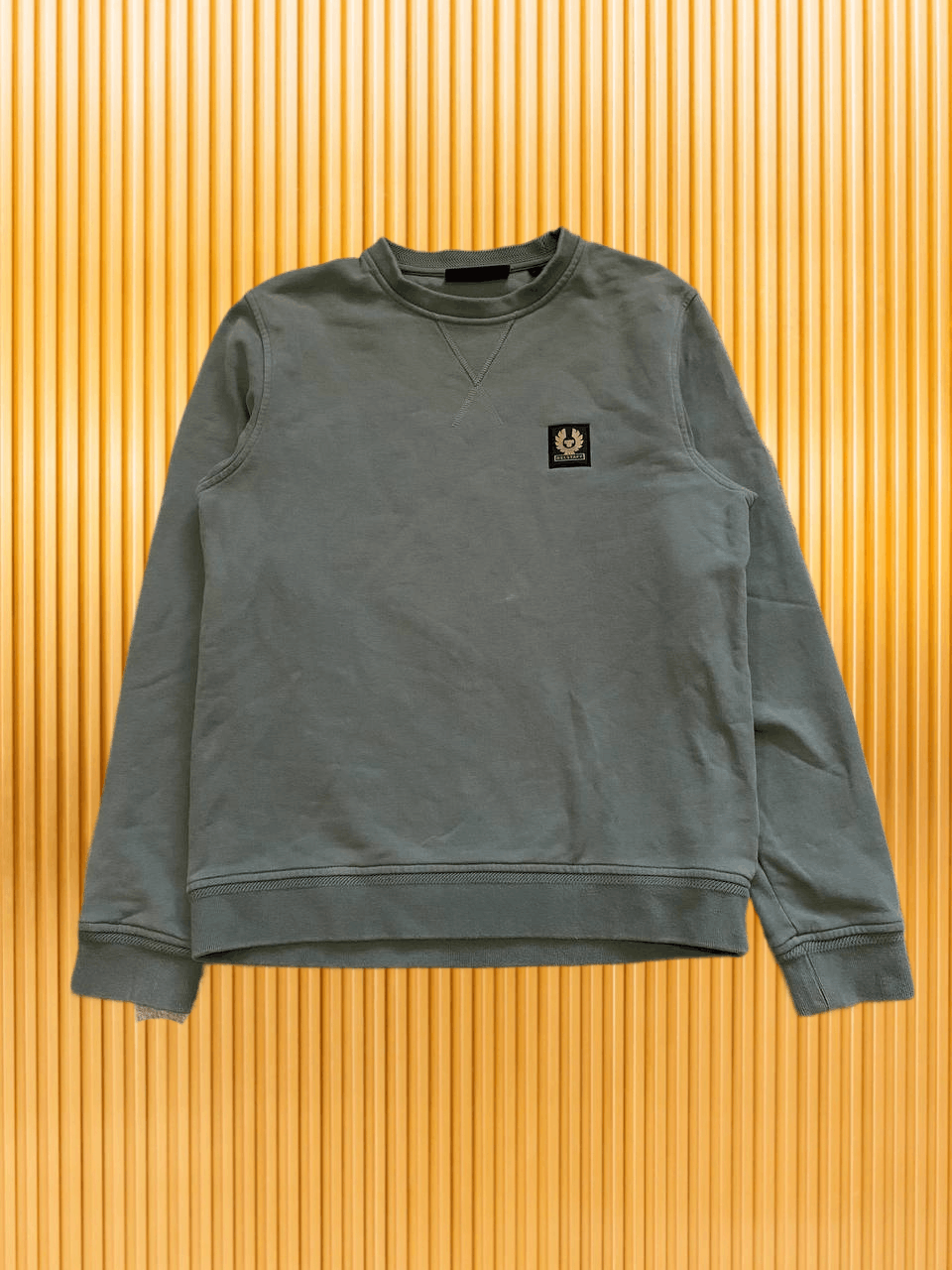 Belstaff Belstaff Logo Patch Sweatshirt Men’s Size US S / EU 44-46 / 1 - 1 Thumbnail