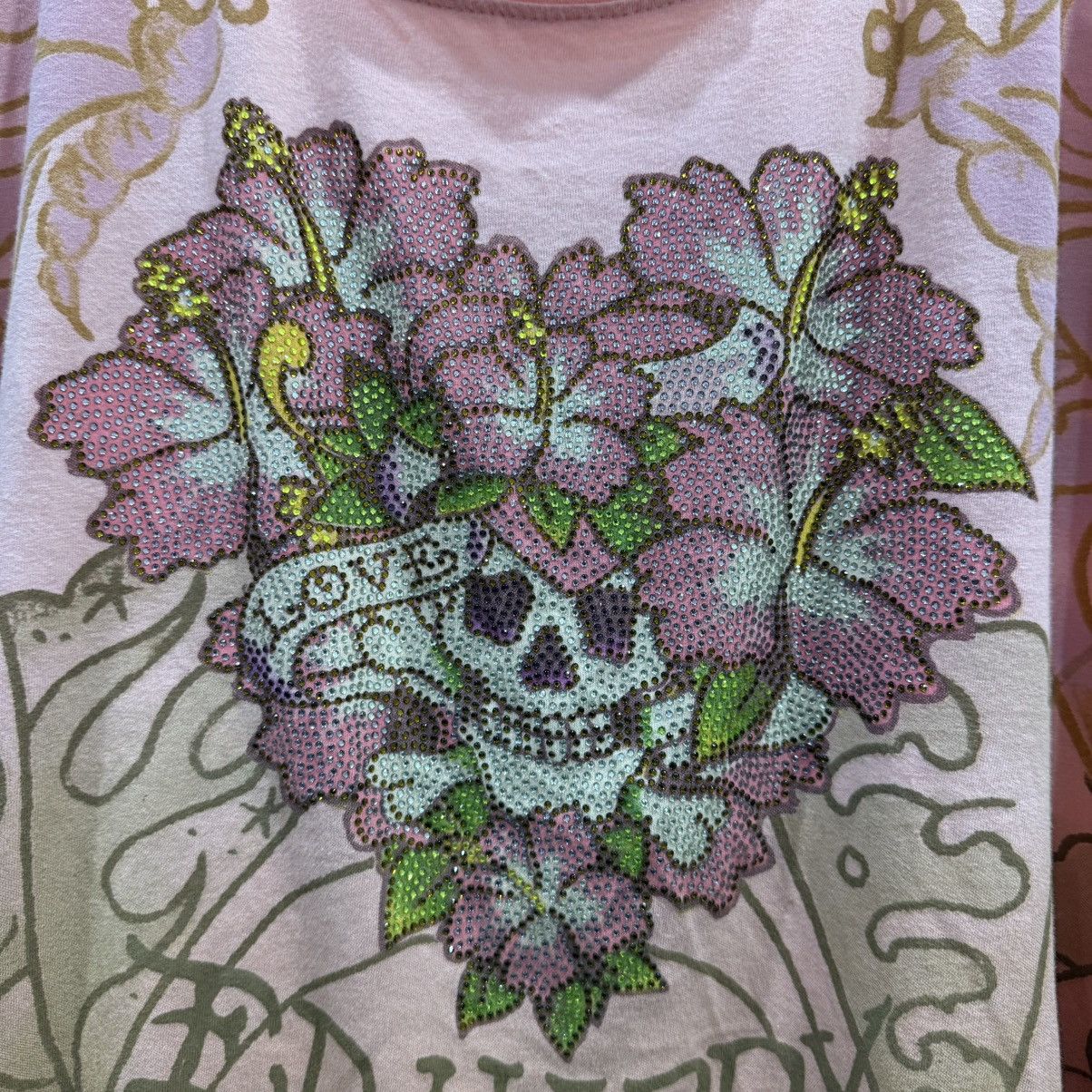 Ed Hardy Ed Hardy Skull Y2K Tanktop Size M / US 6-8 / IT 42-44 - 3 Thumbnail