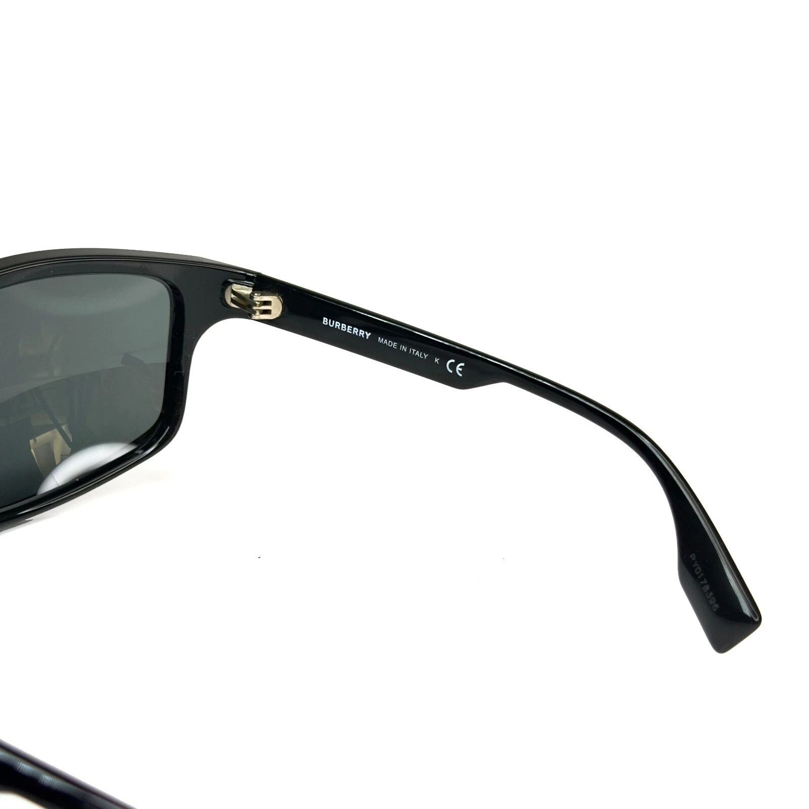 Burberry BURBERRY BE4297 4297 Wrap Mask Black Sunglasses Unisex Size ONE SIZE - 3 Thumbnail