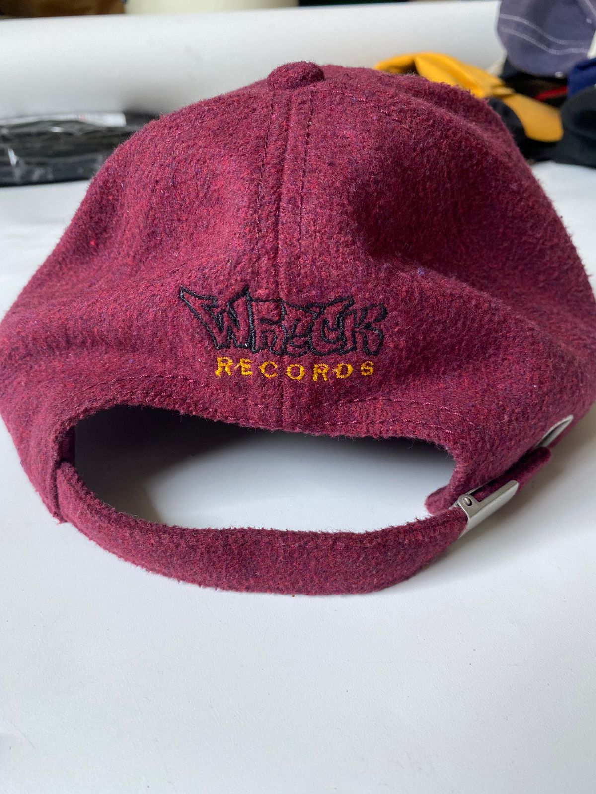 Band Tees × Rap Tees Wreck NY Record Label wool snapback Size ONE SIZE - 6 Thumbnail
