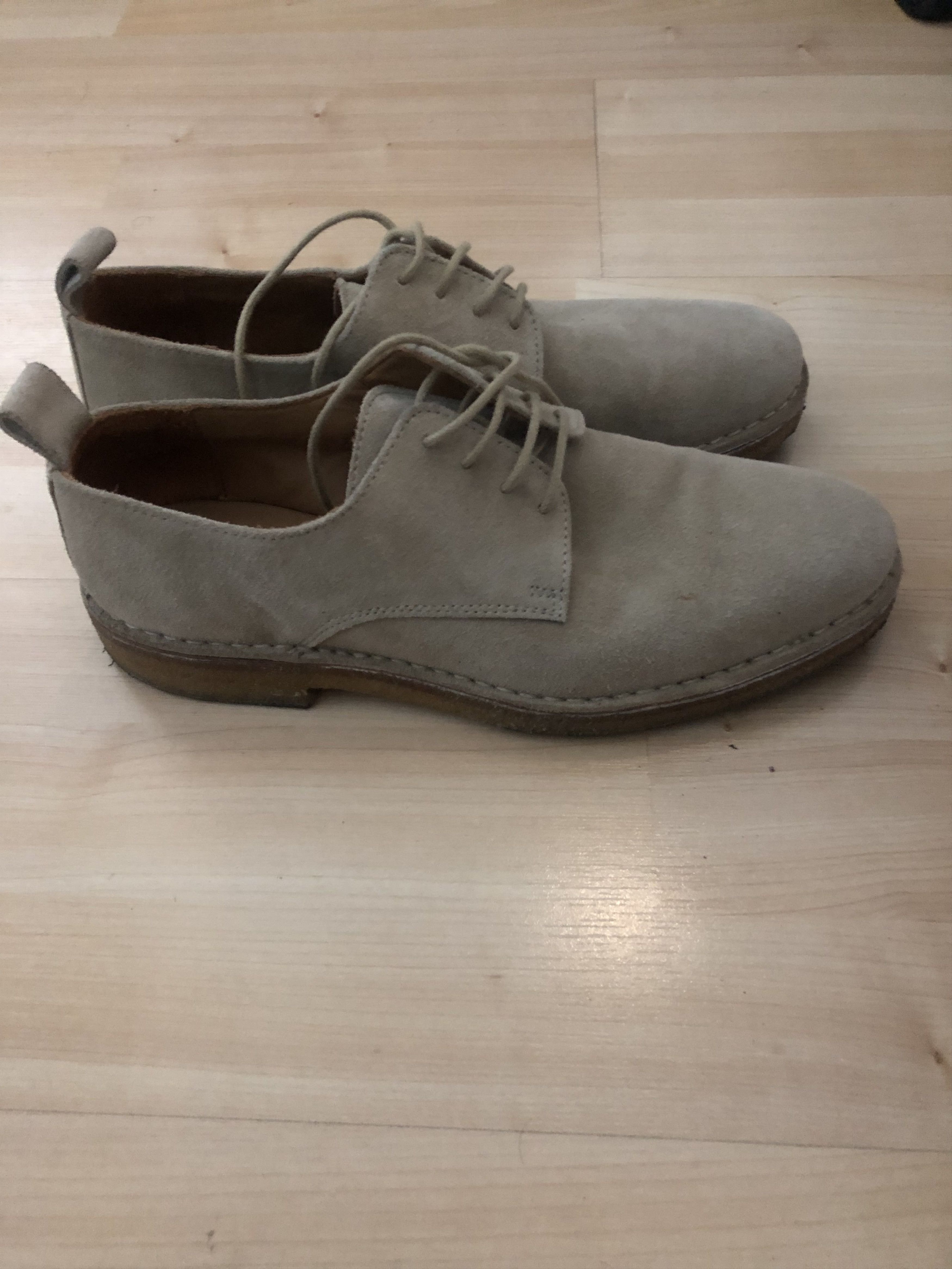 AMI Suede Derby Shoes Size US 7 / EU 40 - 1 Thumbnail
