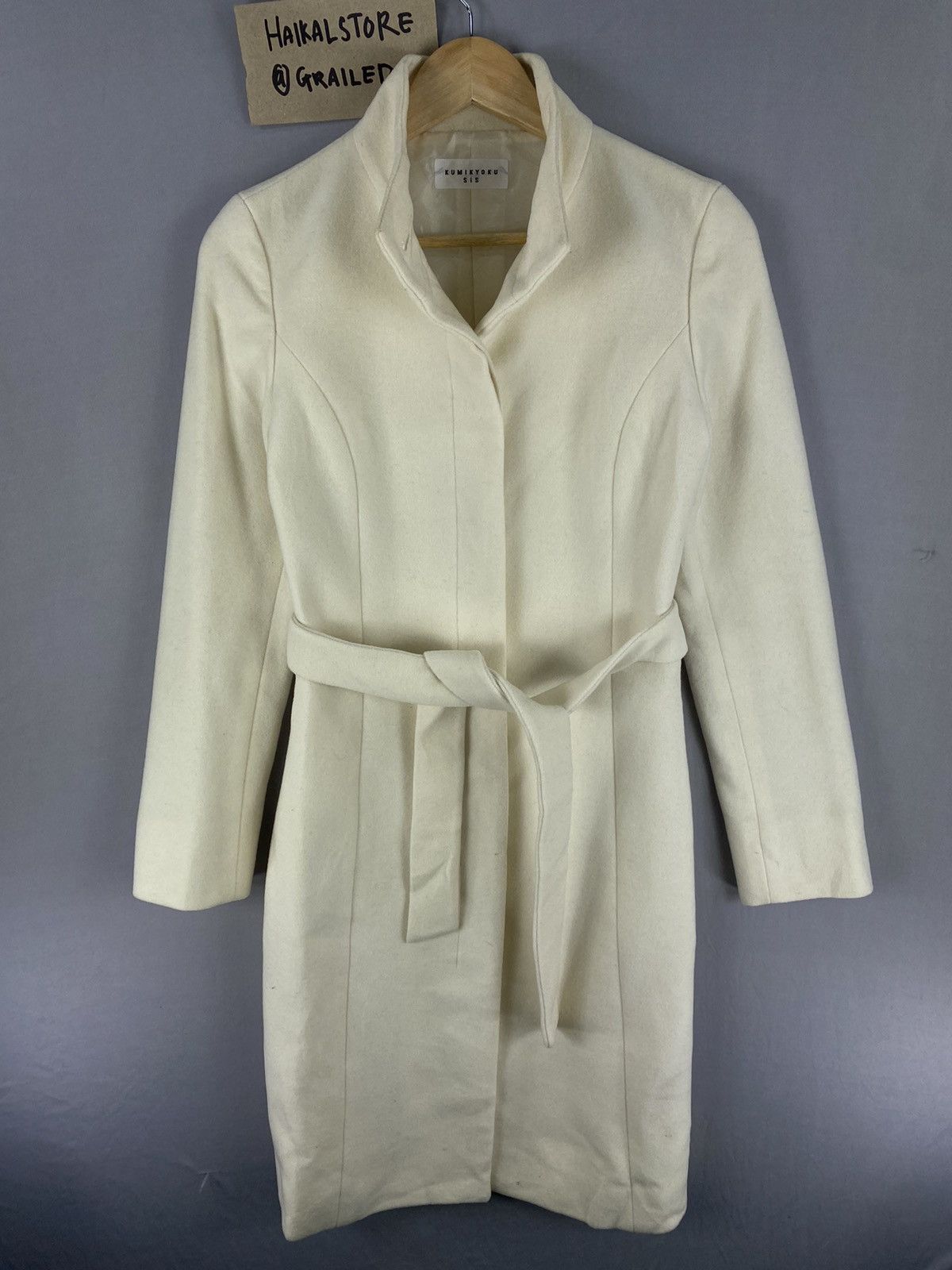 Designer Vintage Trench Coat Woman By Kumikyoku Size S / US 4 / IT 40 - 1 Thumbnail