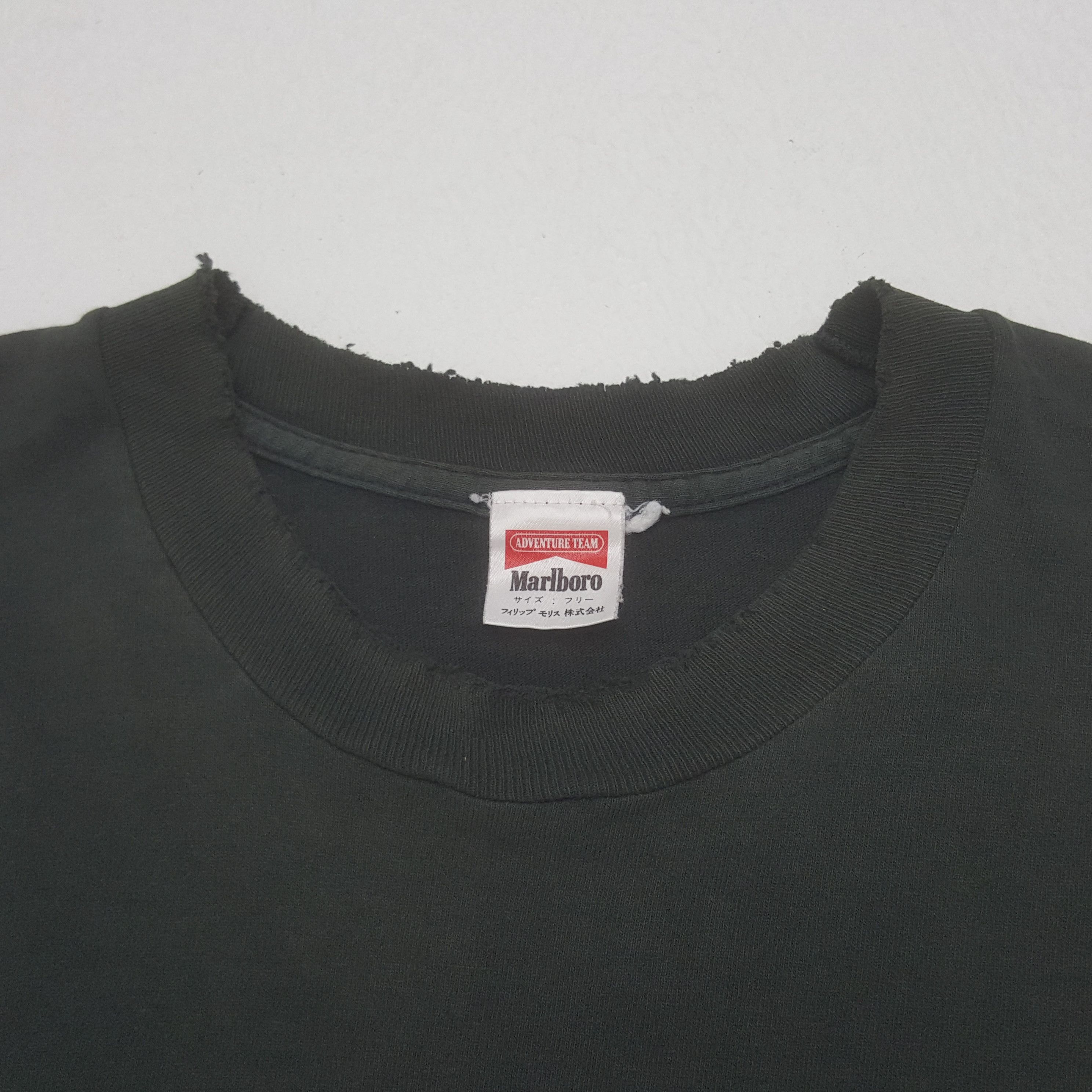 Marlboro × Vintage Vintage Marlboro Adventure Team Promo Distressed Tshirt Size US L / EU 52-54 / 3 - 5 Thumbnail