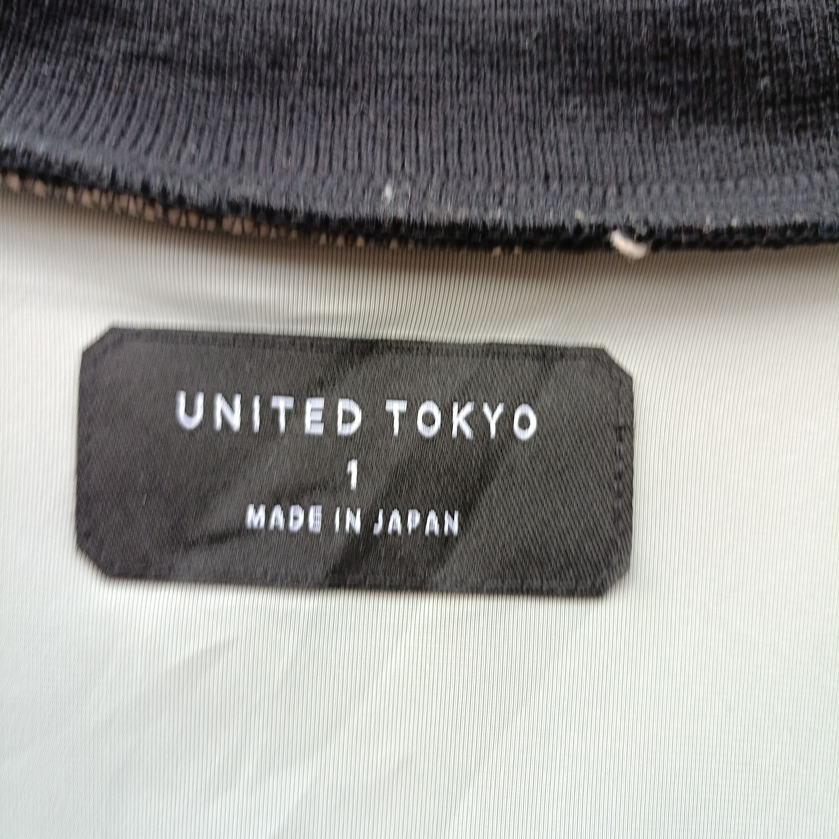 Japanese Brand United Tokyo Made in Japan Sweater Fur Size M / US 6-8 / IT 42-44 - 13 Thumbnail