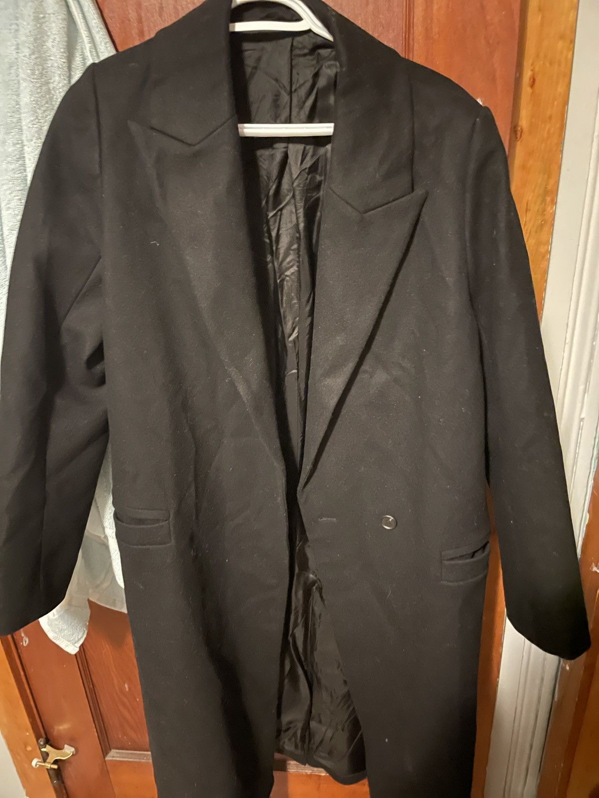 image of Wool Coat Cos in Black, Women's (Size Small)