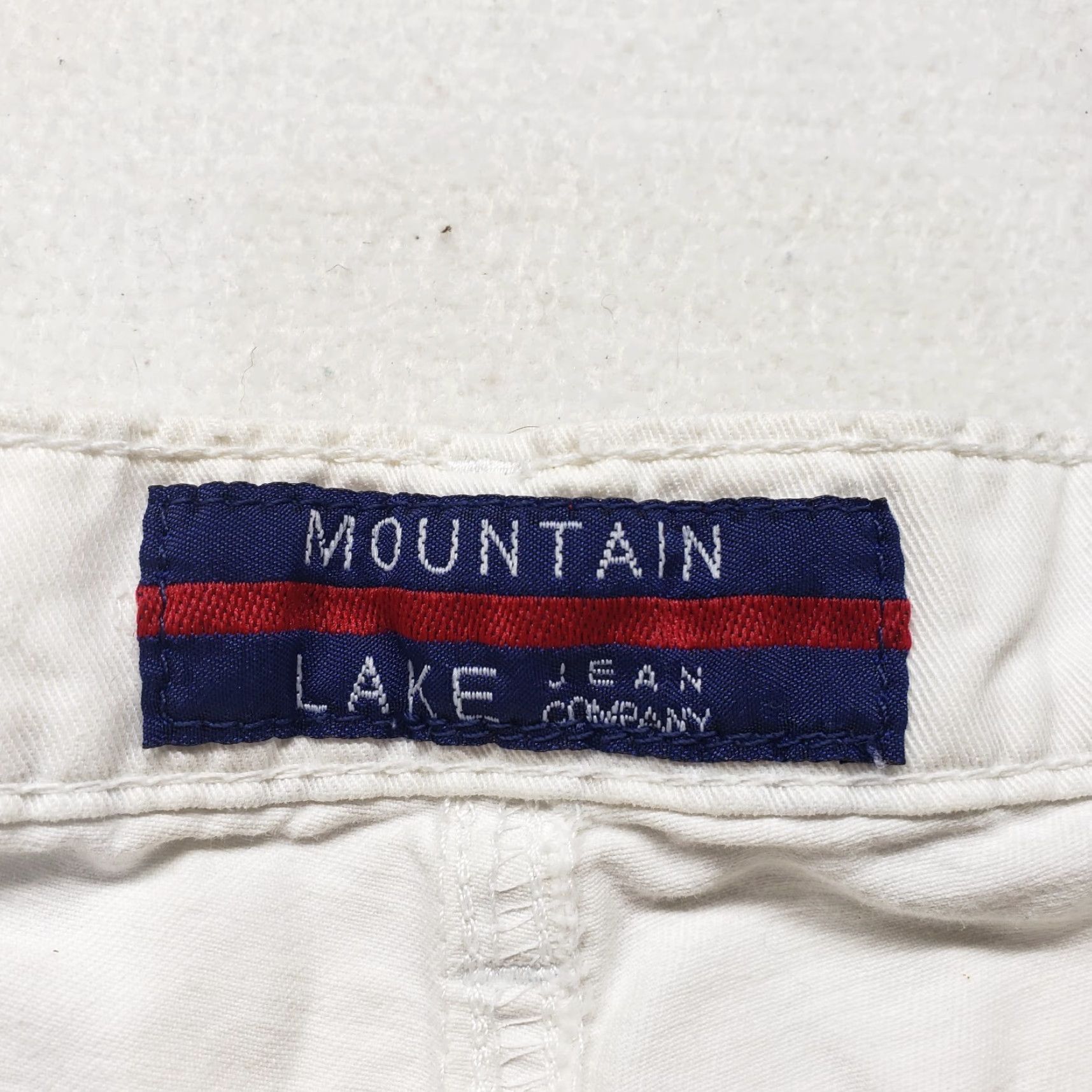 Vintage Mountain Lake White Capri Jeans Adult 8 Womens Capri Pants White Mountain Lake Jeans 8 Womens Size 30" / US 8 / IT 44 - 3 Thumbnail