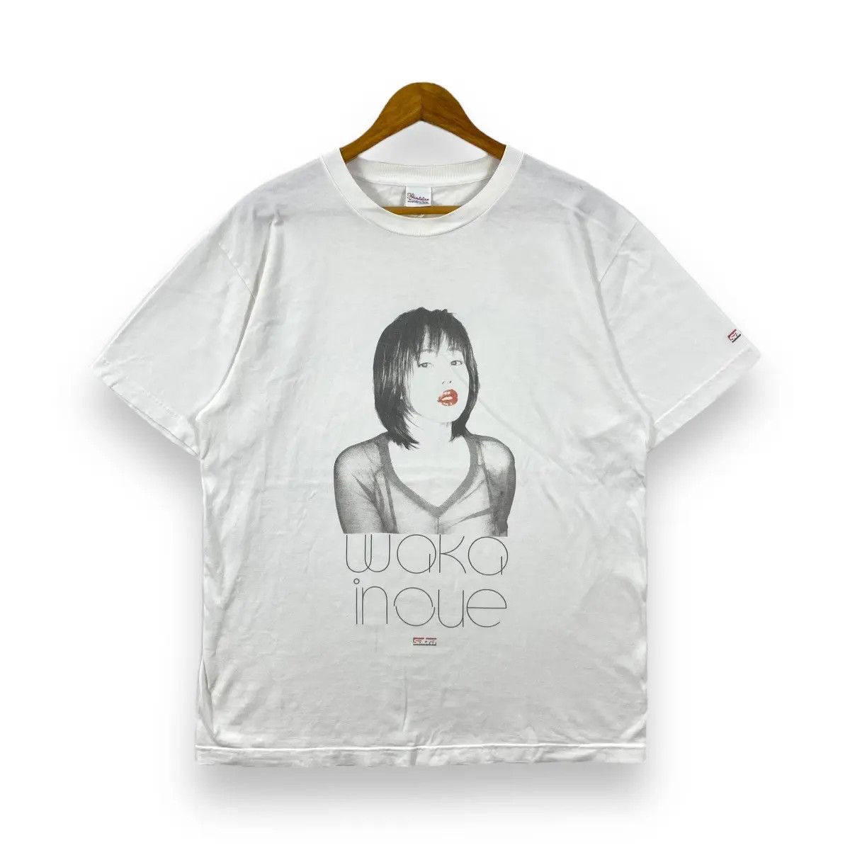 Japanese Brand Vintage WAKA INOUE Sabran Magazine Photo Tee Shirt Size US L / EU 52-54 / 3 - 1 Thumbnail