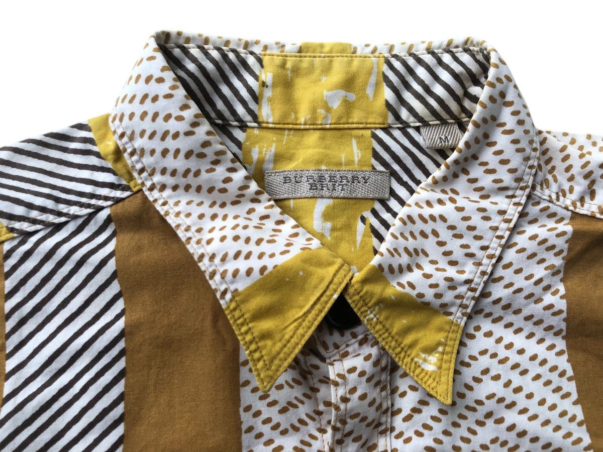 Burberry 🔥Authentic BURBERRY BRIT Plaid Button Up Luxury Brand Shirt Size US M / EU 48-50 / 2 - 8 Thumbnail