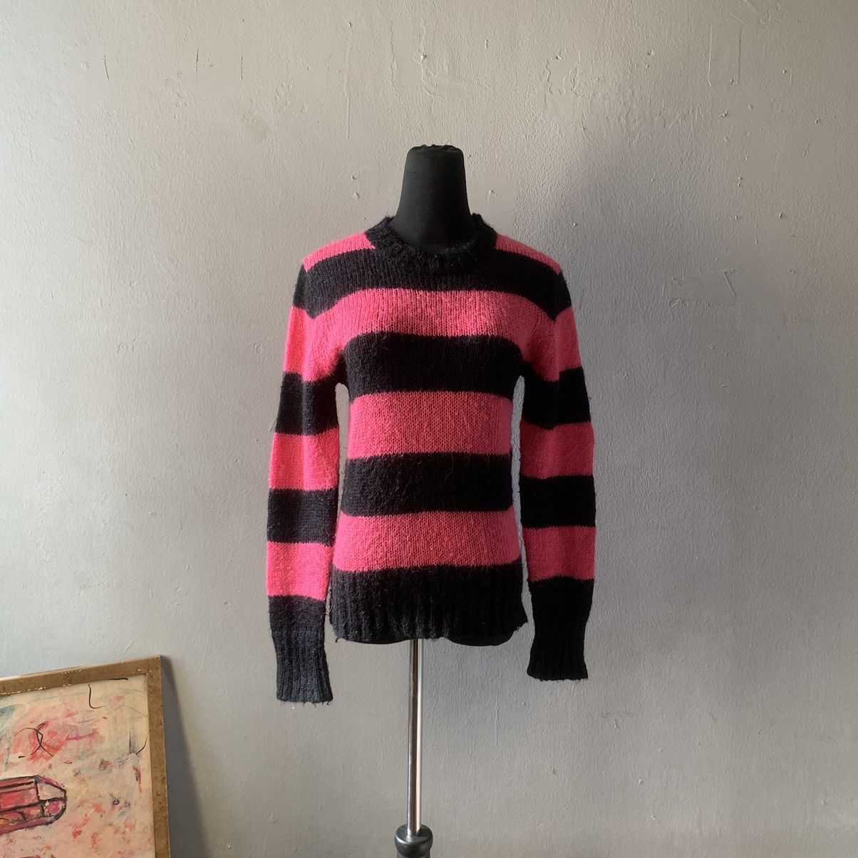 Hell Cat Punk Seditionaries Mohair Jumper