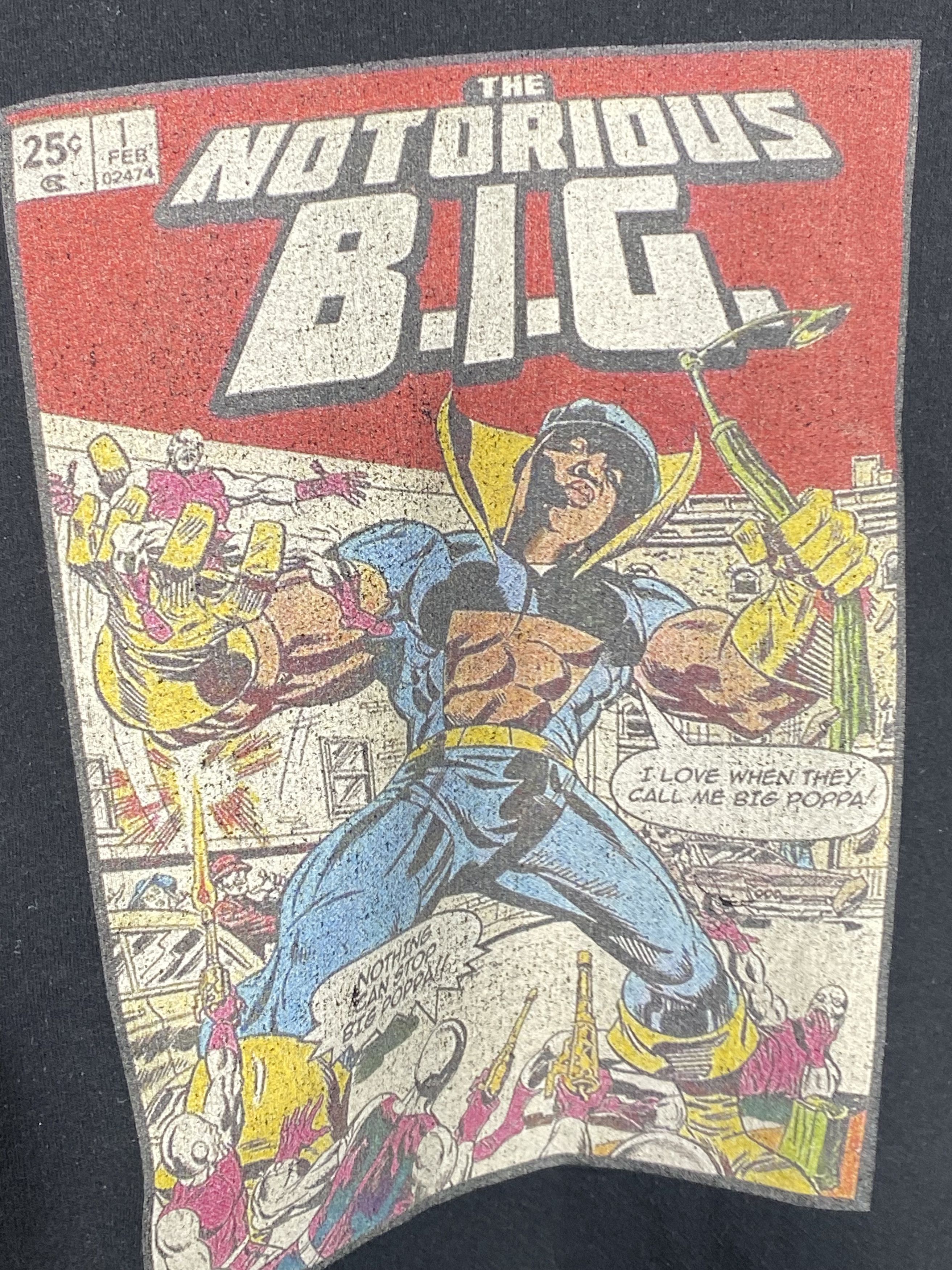 Rap Tees VINTAGE NOTORIOUS BIG AMERICA RAPPER ARTIST SWEATSHIRT Size US L / EU 52-54 / 3 - 5 Thumbnail