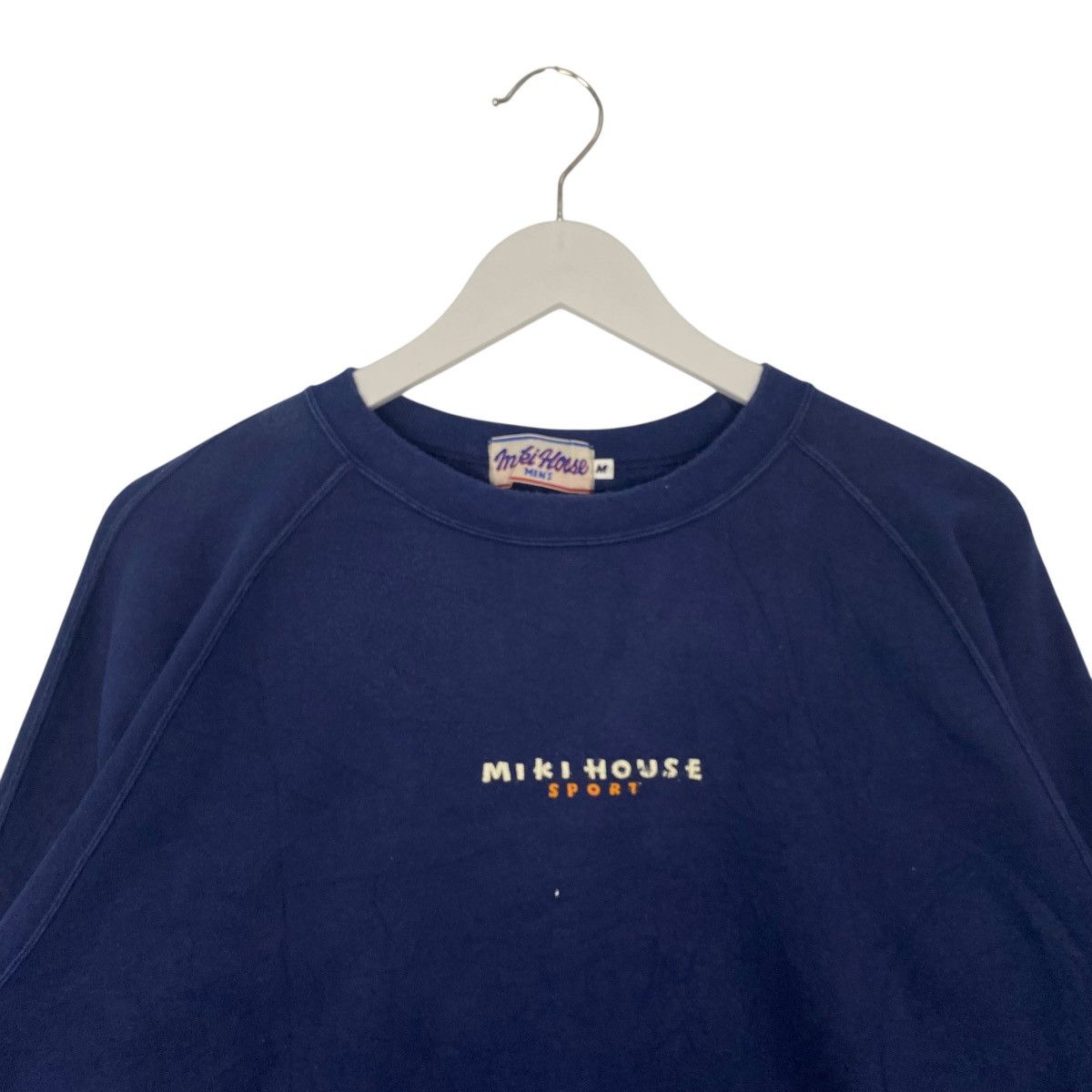 Vintage Vintage Miki House Sweatshirt Navy Blue Pullover Jumper Sz M Size US M / EU 48-50 / 2 - 8 Thumbnail
