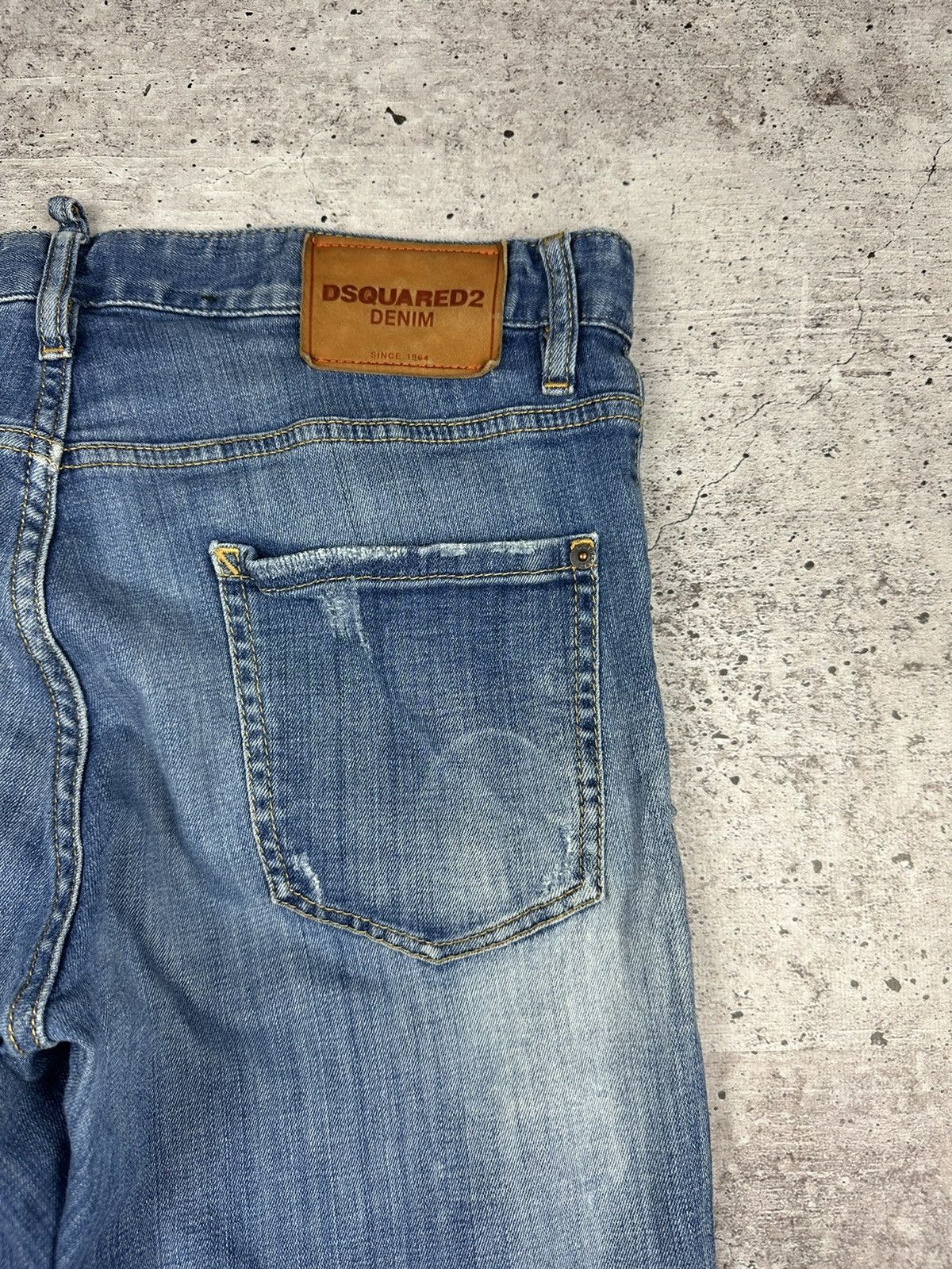 Dsquared2 Dsquared2 Cool Guy Distressed Denim Jeans Pants (A035) Size US 34 / EU 50 - 14 Thumbnail