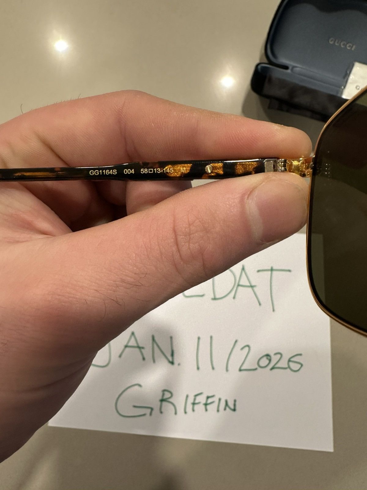 Gucci Gucci Sunglasses GG1164S Size ONE SIZE - 8 Thumbnail
