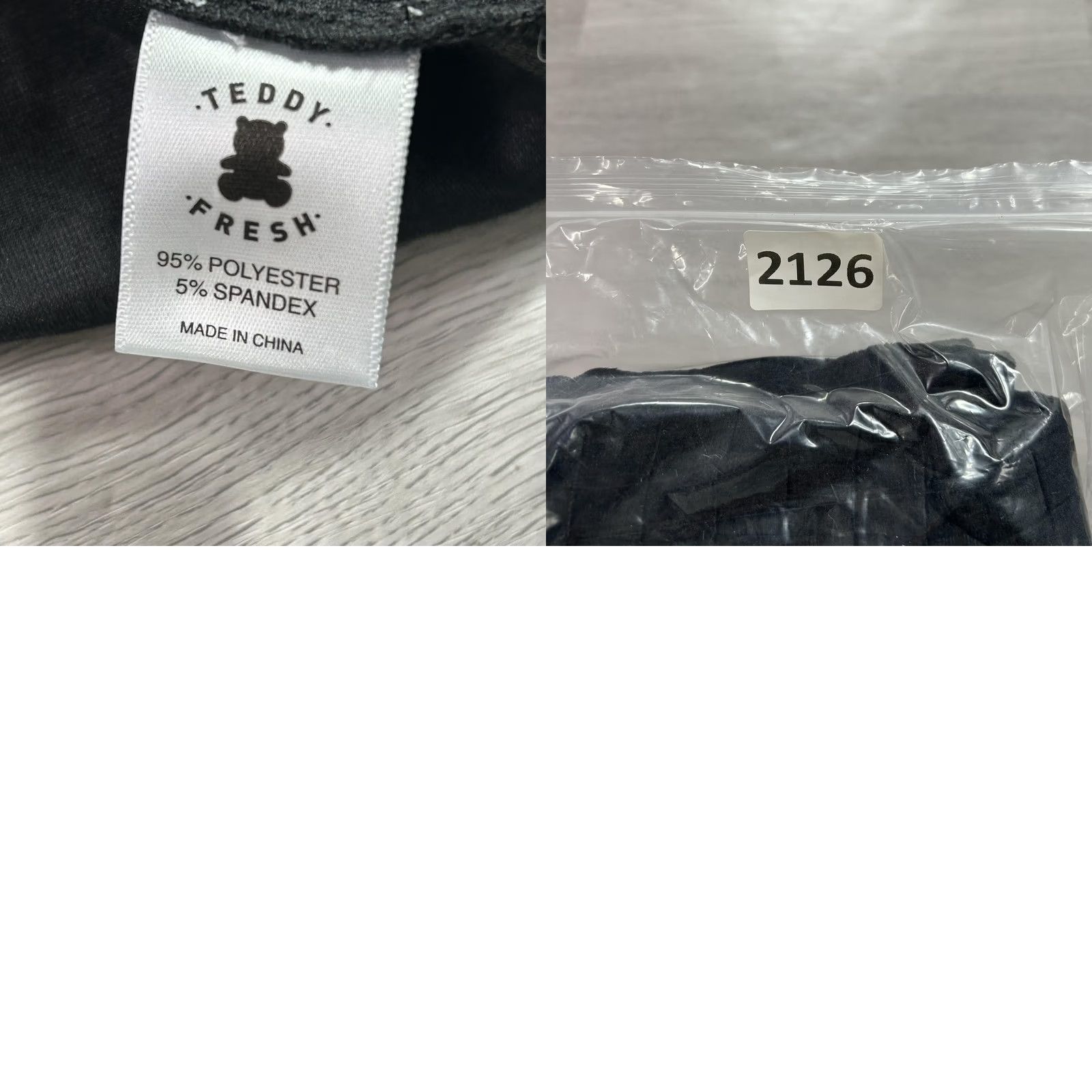 Teddy Fresh Teddy Fresh Polo Shirt Mens 3XL Black Check Full Zip Bear Logo Streetwear Shirt Size US XXL / EU 58 / 5 - 8 Thumbnail