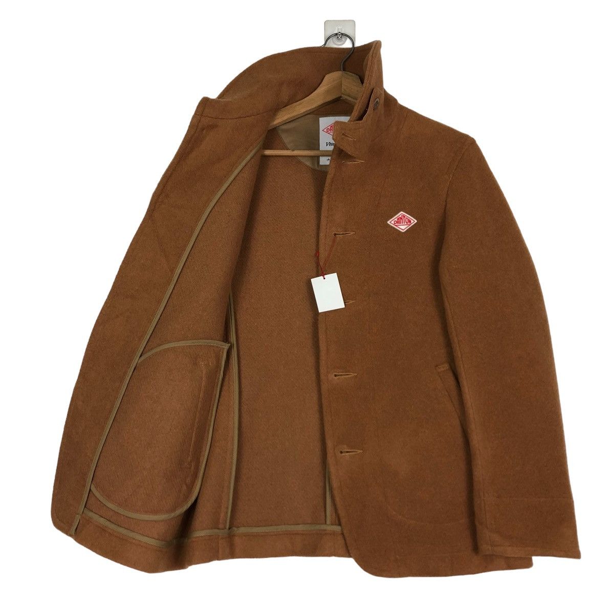 Danton 🔥VINTAGE WOOL BIKER JACKET DANTON VETEMENTS DE TRAVAIL Size US M / EU 48-50 / 2 - 13 Thumbnail