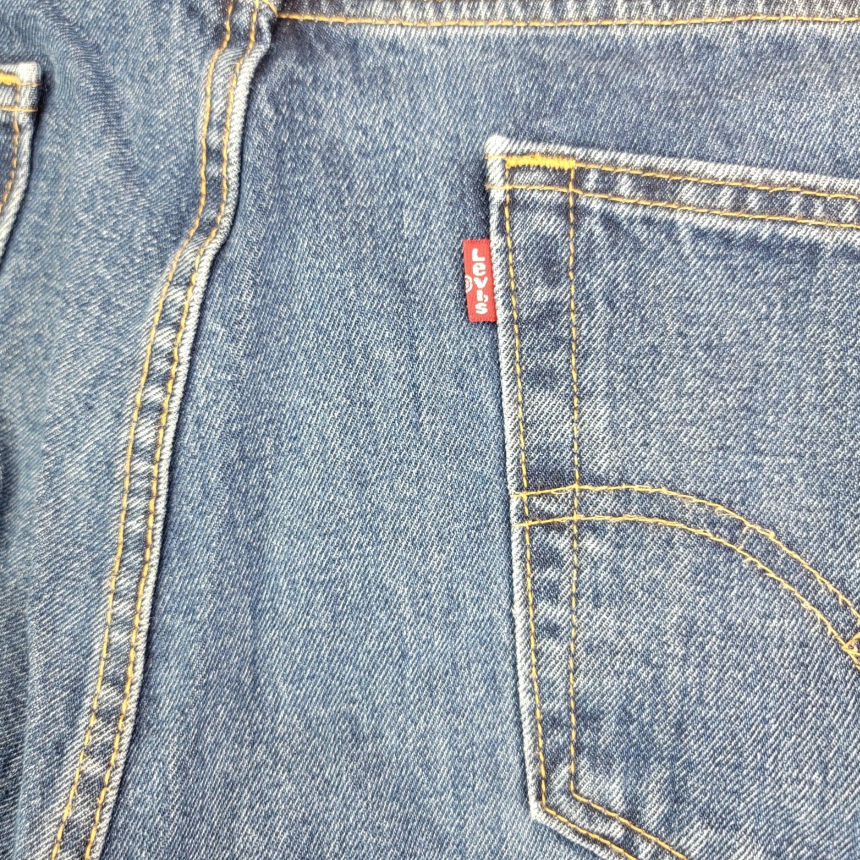 Levi's Levi's 505 Jeans Mens 38x32 Blue Regular Straight Denim Pants Regular Fit Medium Wash Casual Pants Mens Levi's 505 Jeans Size US 38 / EU 54 - 7 Thumbnail