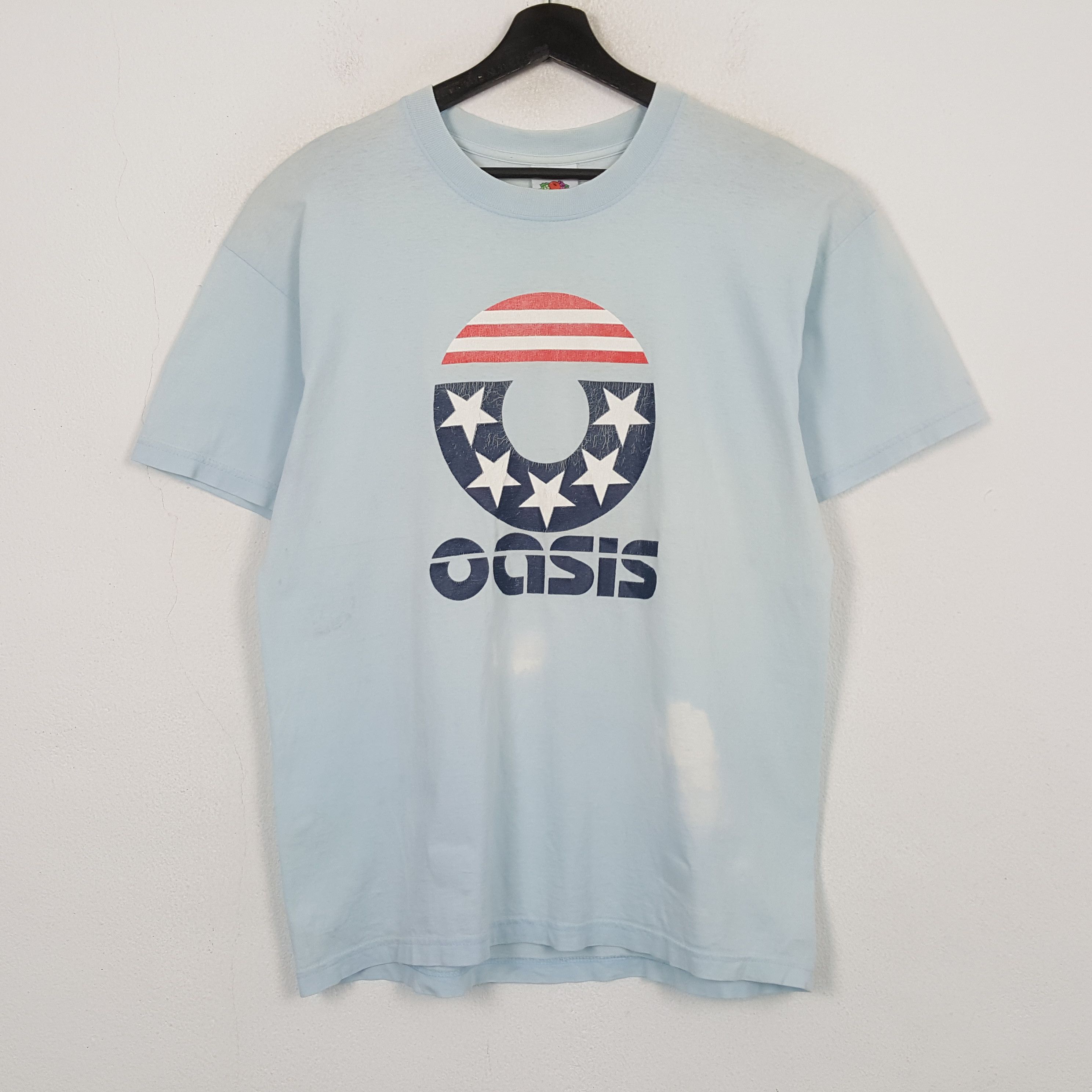 Band Tees Oasis Rock Band Music Tshirt RR28 Size US M / EU 48-50 / 2 - 1 Thumbnail