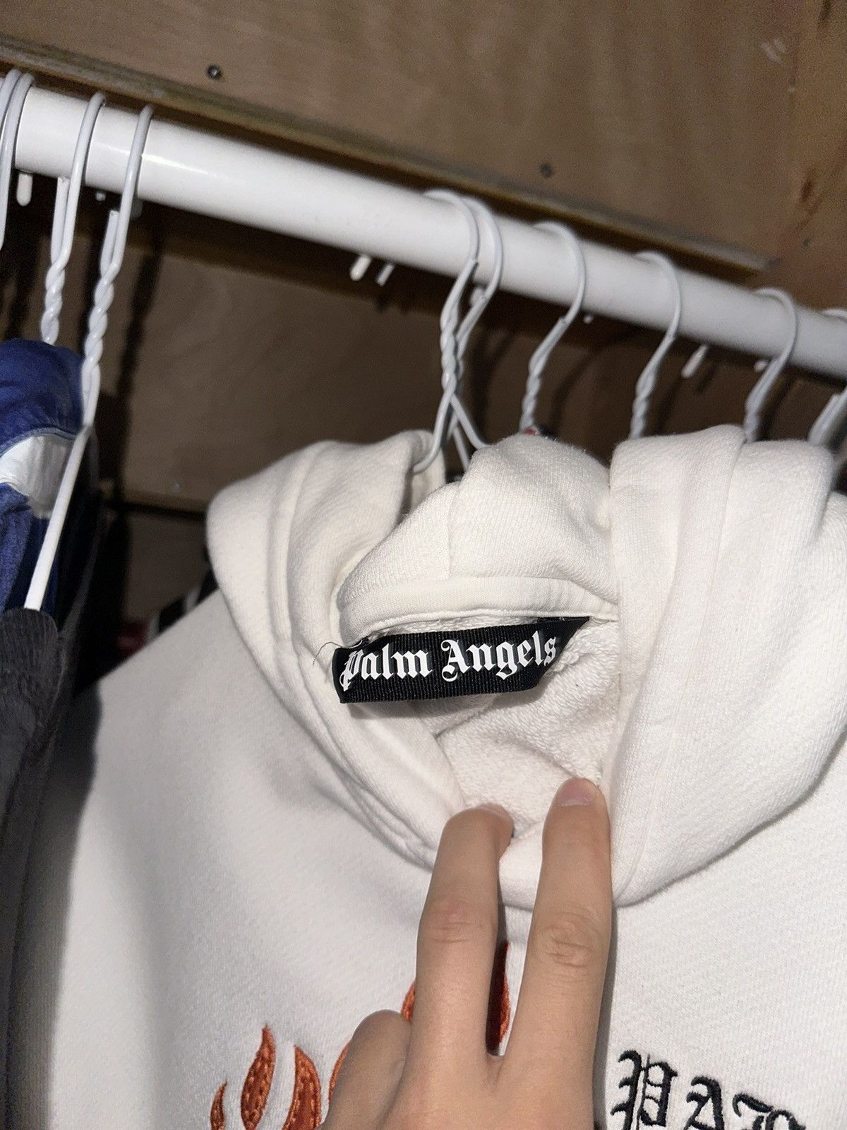 Palm Angels Palm Angels Smile Oversized Hoodie Size US S / EU 44-46 / 1 - 11 Thumbnail