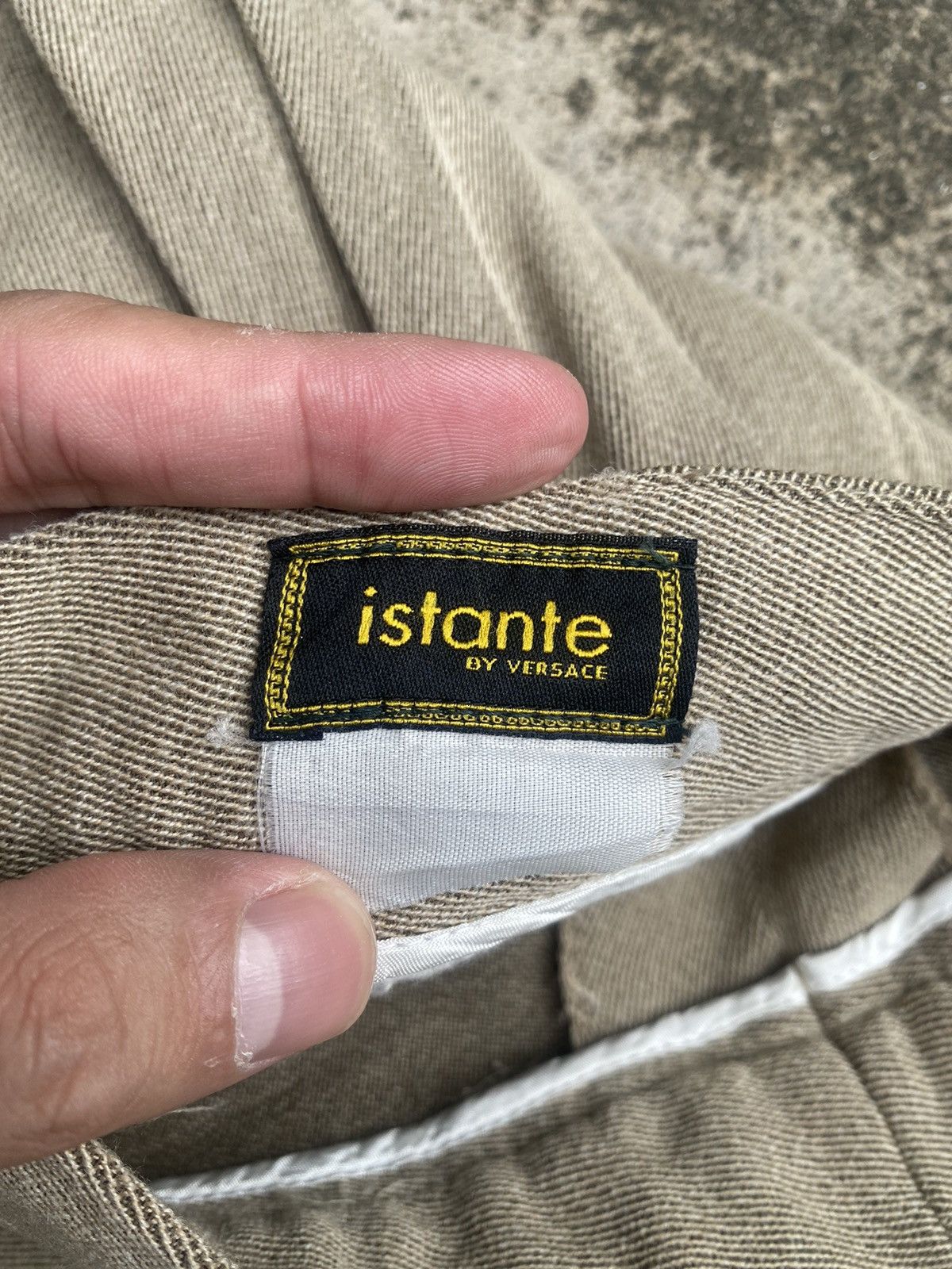 Designer × Versace × Vintage Vintage Versace Loose Casual Pants Size US 26 / EU 42 - 22 Thumbnail