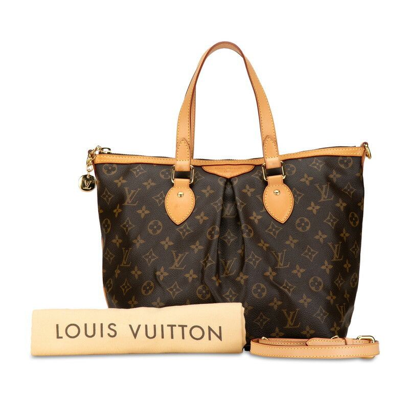 Louis Vuitton Louis Vuitton Louis Vuitton Monogram Palermo PM 2WAY Handbag M40145 Canvas Handbag M40145 in Very Good Condition Size ONE SIZE - 1 Thumbnail