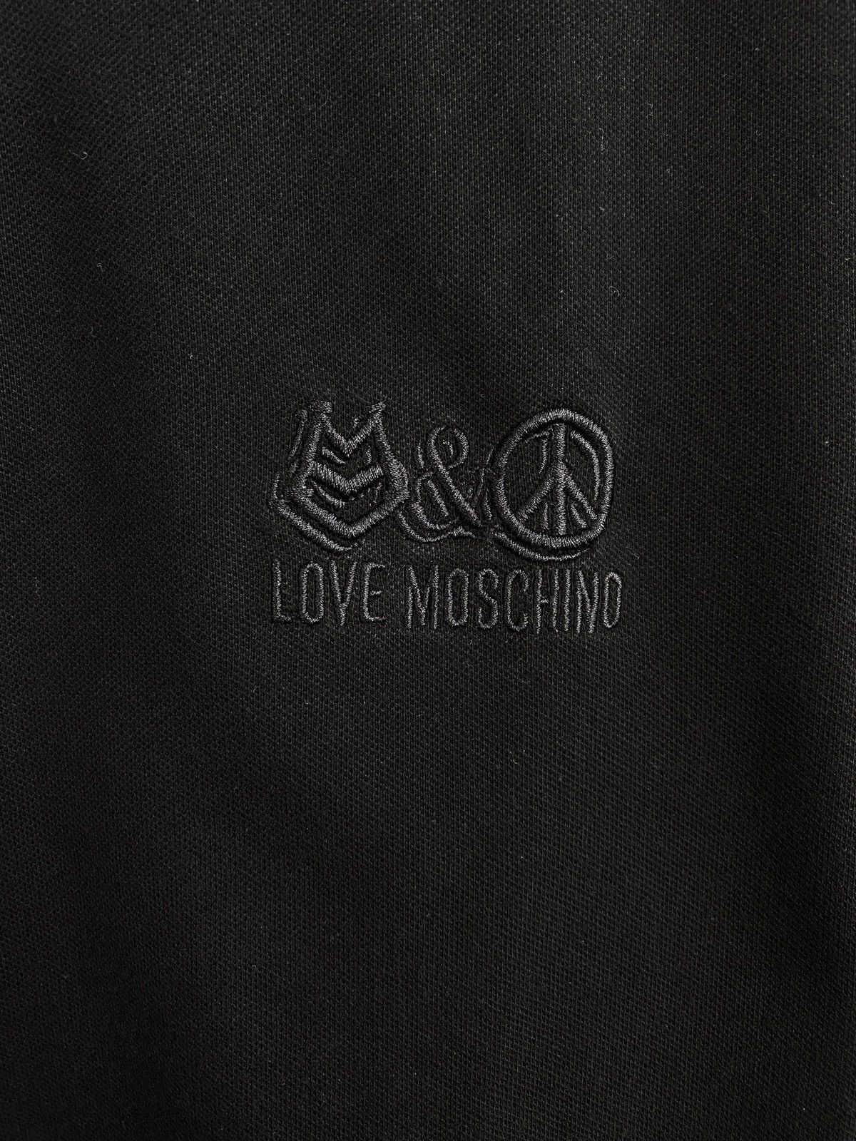 Moschino 🇮🇹 Y2K Love Moschino Polo T-Shirt Rare Retro Hype Size US M / EU 48-50 / 2 - 4 Thumbnail