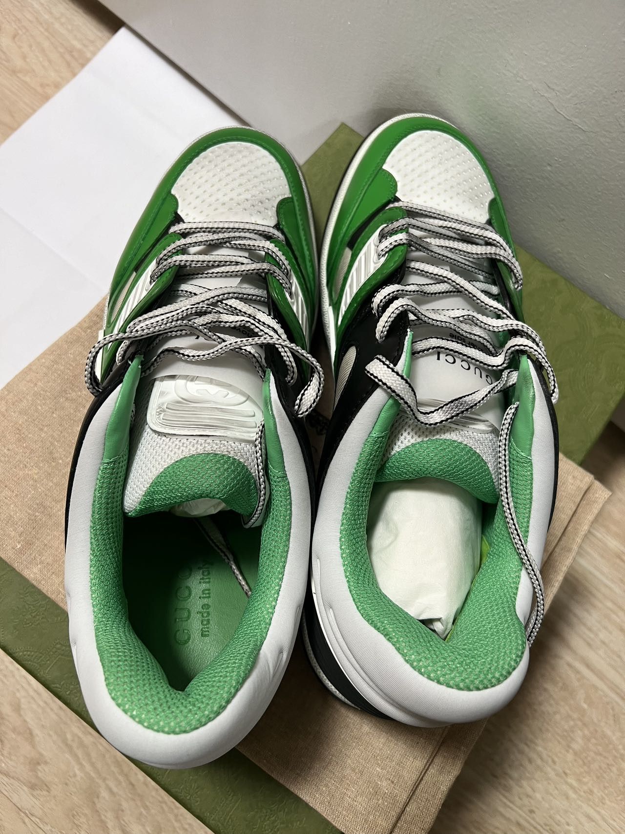Gucci MEN Gucci Basket Green Demetra Size US 13 / EU 46 - 2 Thumbnail