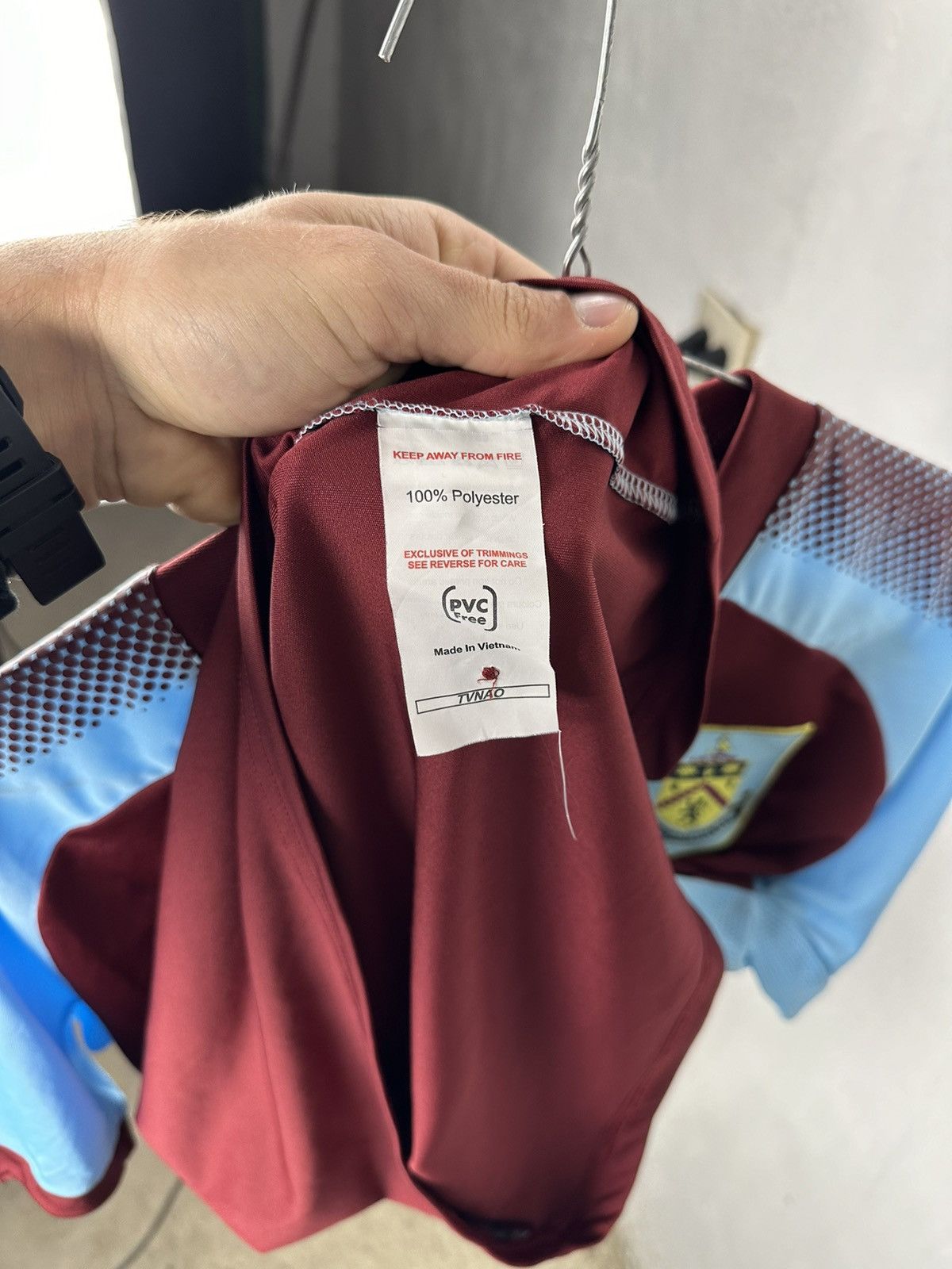 Puma Puma Burnley Football Club Home Soccer Jersey Size US M / EU 48-50 / 2 - 7 Thumbnail