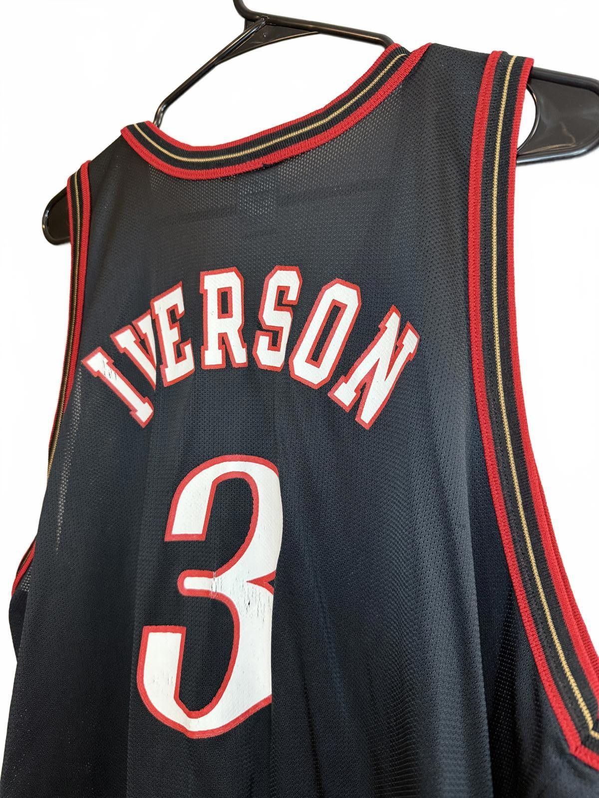 Champion Champion Allen Iverson Basketball Jersey - Size 48 Size US L / EU 52-54 / 3 - 1 Thumbnail