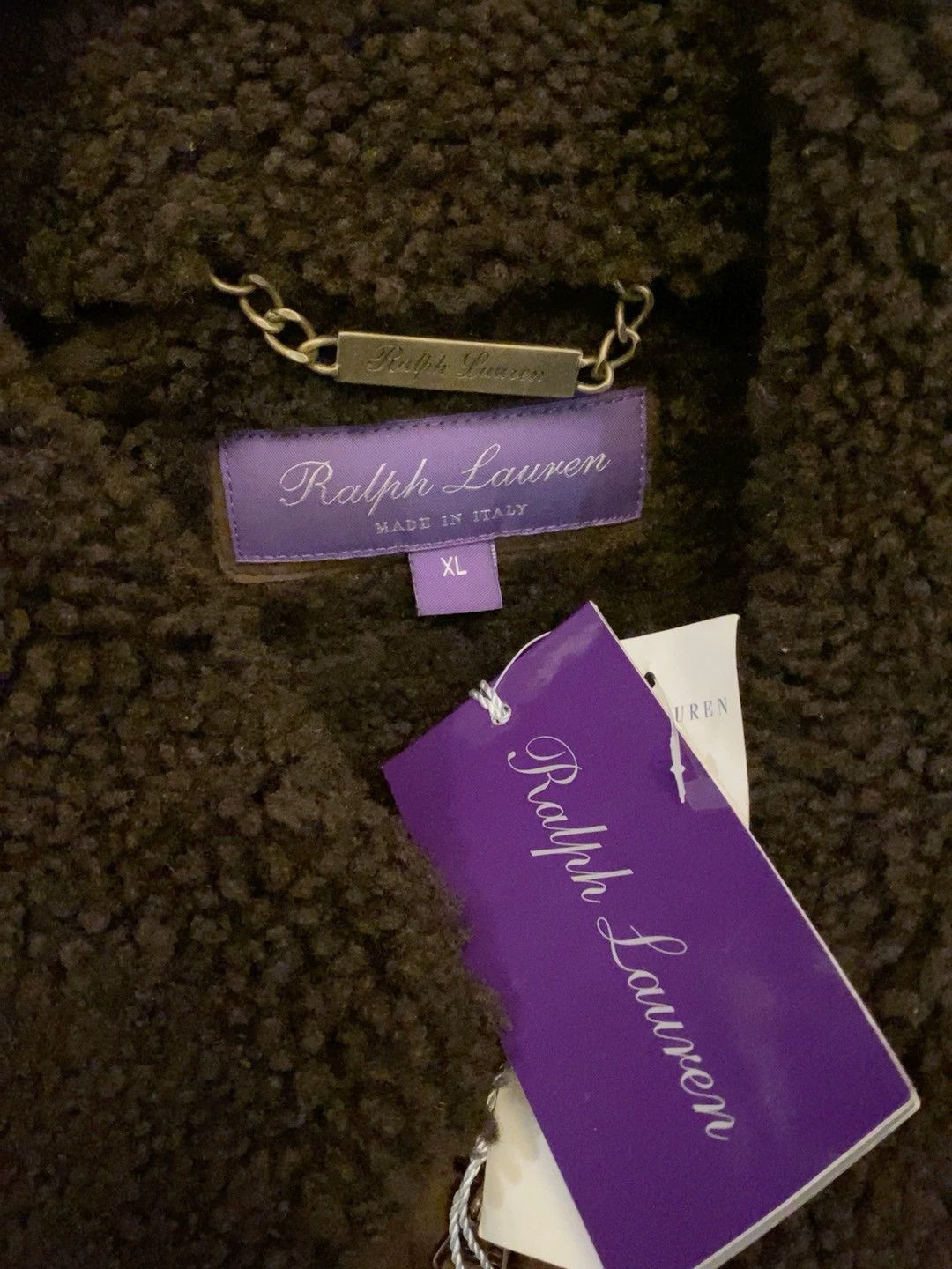 Ralph Lauren RALPH LAUREN PURPLE LABEL ITALIAN FUR PILOT JACKET Size US XL / EU 56 / 4 - 9 Thumbnail