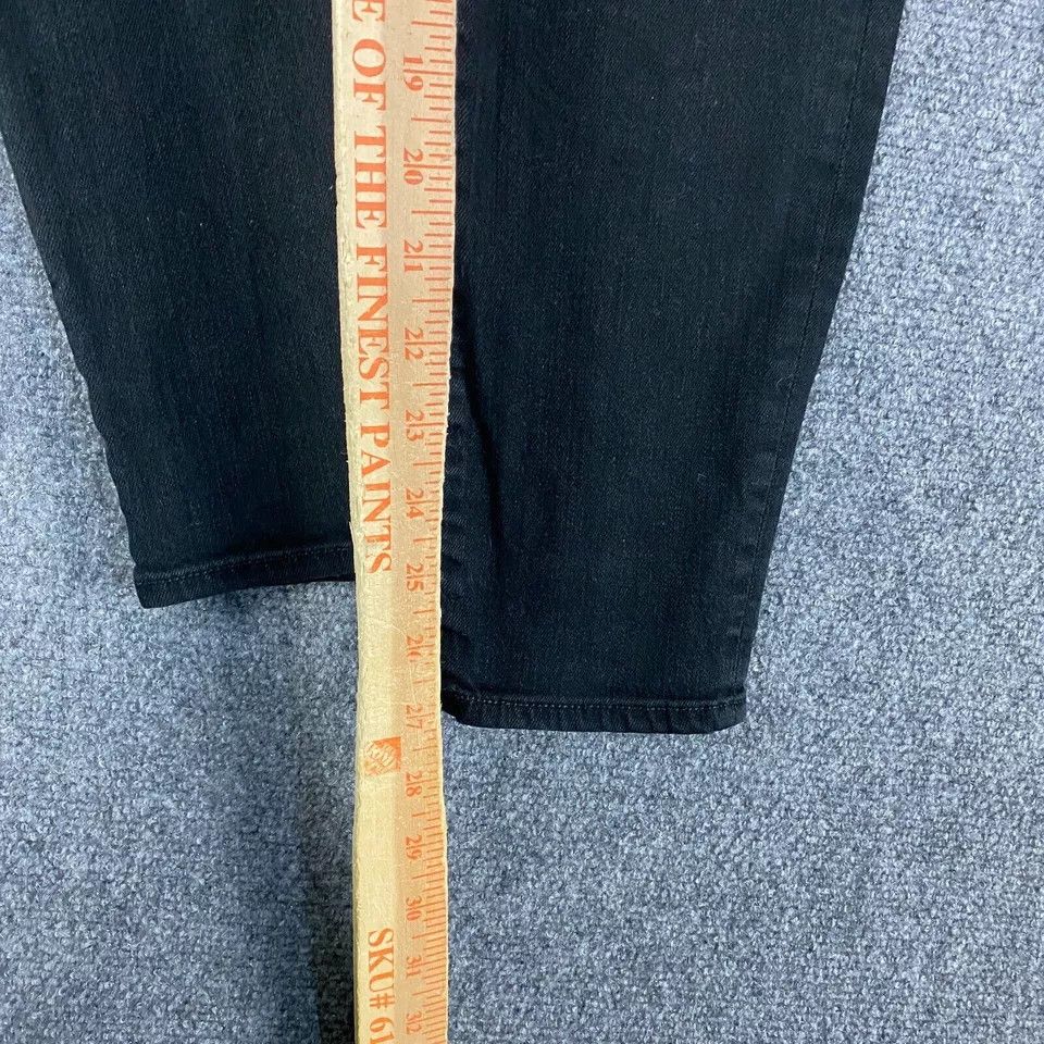J.Crew J Crew Jeans Women's 29 Black Denim Toothpick Cotton Blend Size 29" - 5 Thumbnail