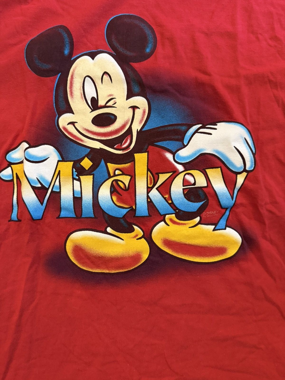 Disney × Mickey Mouse × Vintage Vintage Mickey Mouse Tee Size US XL / EU 56 / 4 - 2 Thumbnail