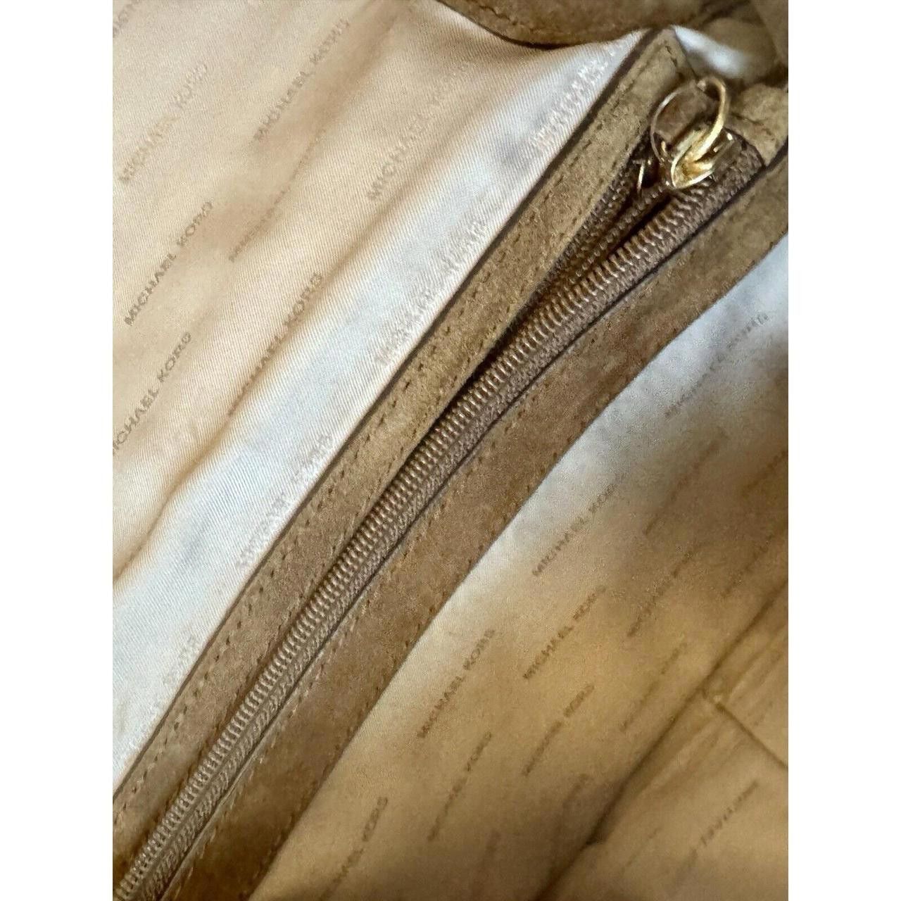 Designer Women's Brown and Gold Bag Size ONE SIZE - 6 Thumbnail