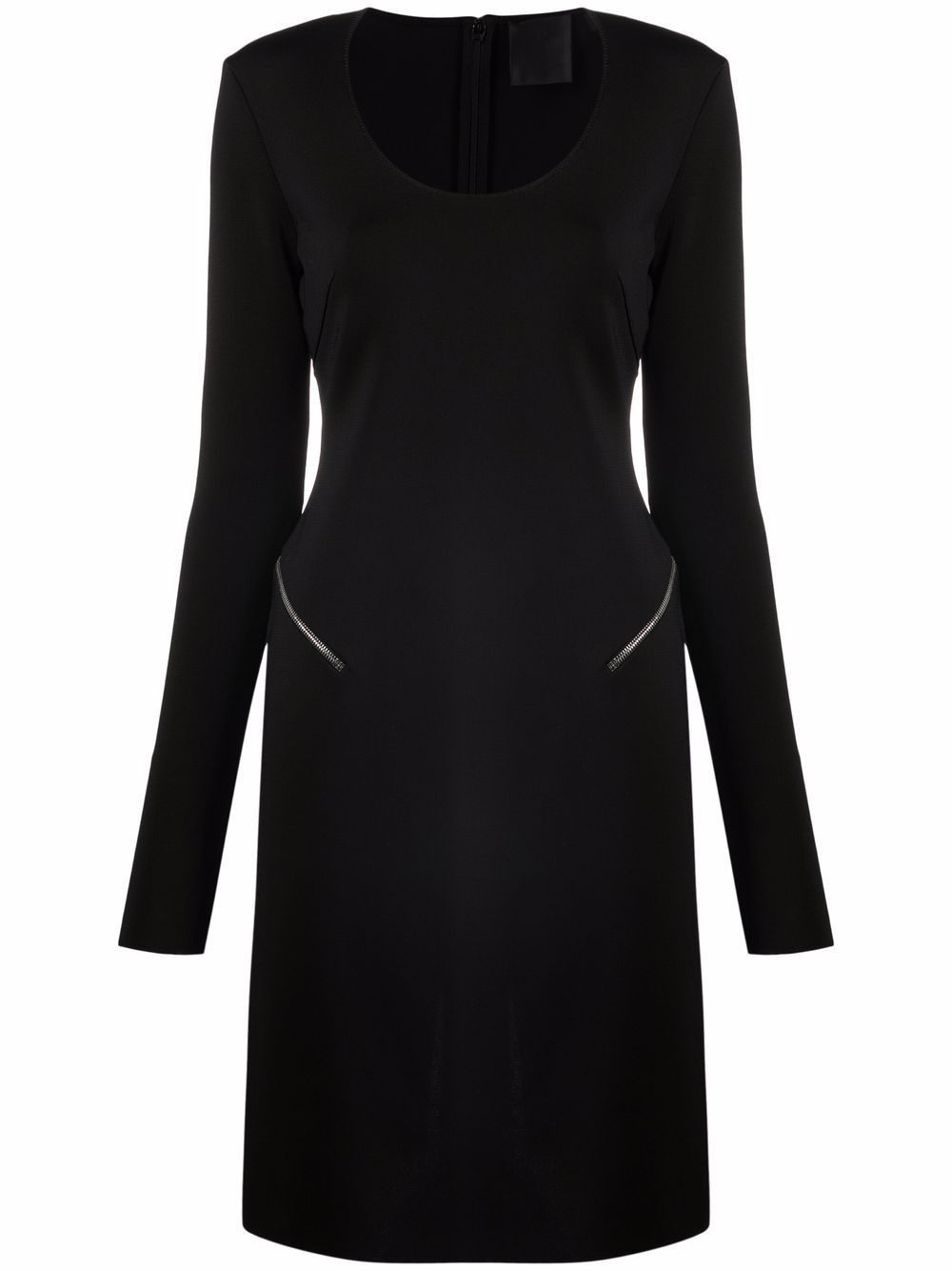 Givenchy o1y0925 Midi Dress in Black Size XS / US 0-2 / IT 36-38 - 1 Thumbnail