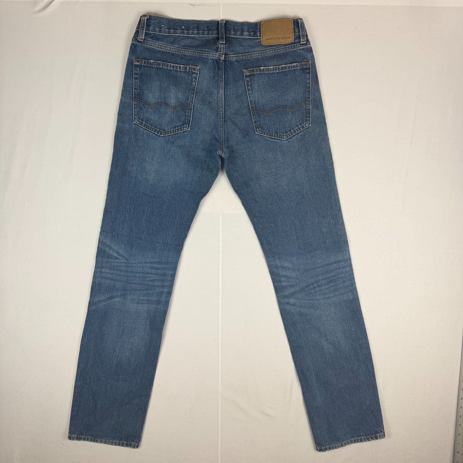 American Eagle Outfitters American Eagle Mens 32x36 Slim Jeans 360 Next Level Flex Med Size US 32 / EU 48 - 1 Thumbnail