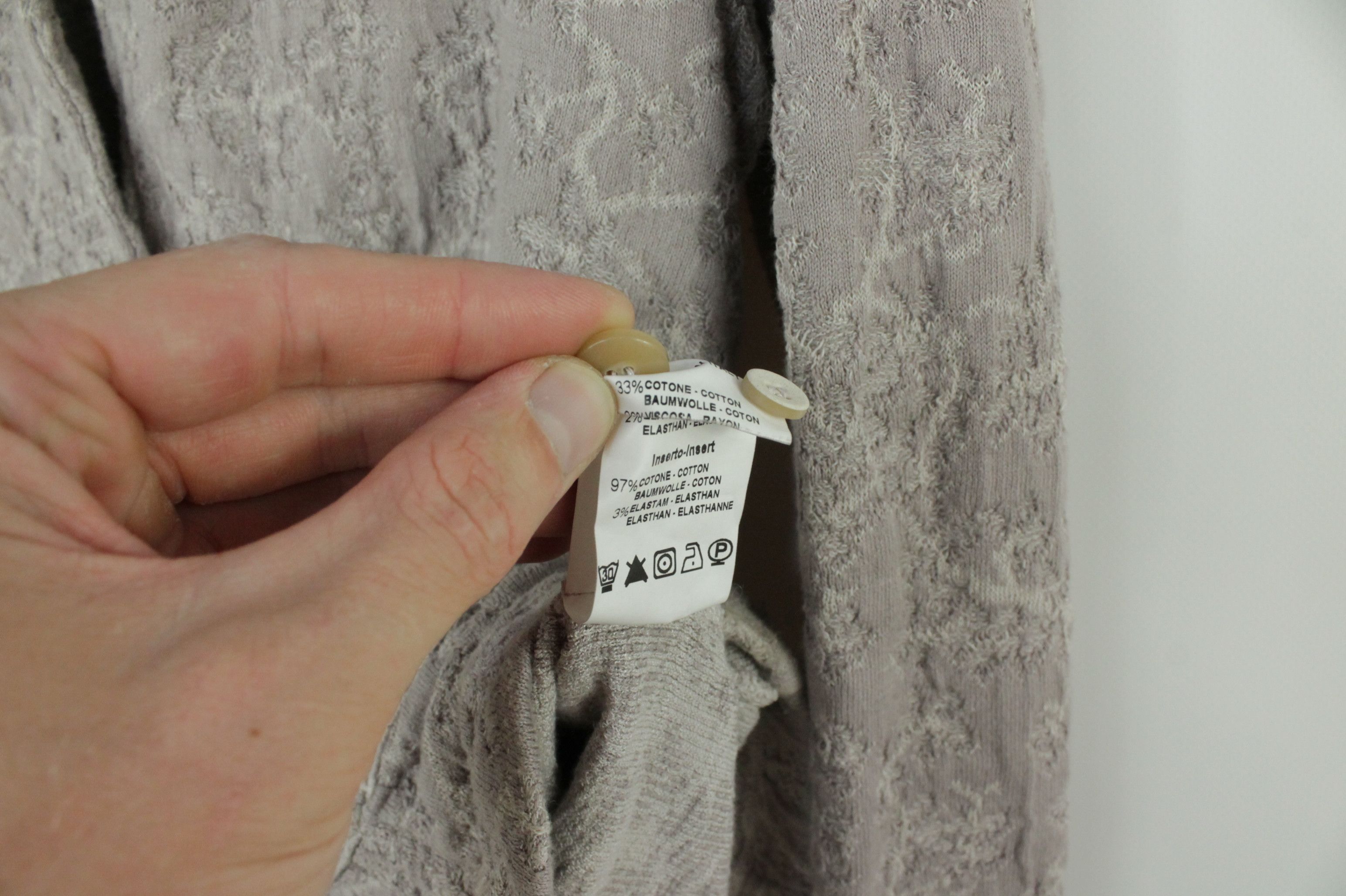 Designer × Transit Transit Par Such Cotton/Linen Blend Soft Knit Blazer Jacket Size S / US 4 / IT 40 - 9 Thumbnail