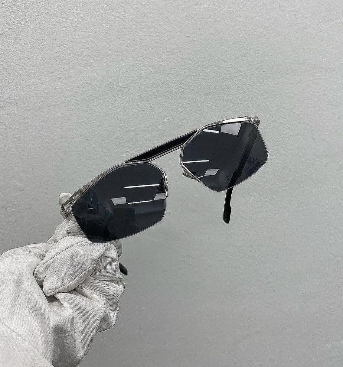 Dior Dior Psychodelic Sunglasses Black/Silver (84JIR) Size ONE SIZE - 2 Thumbnail