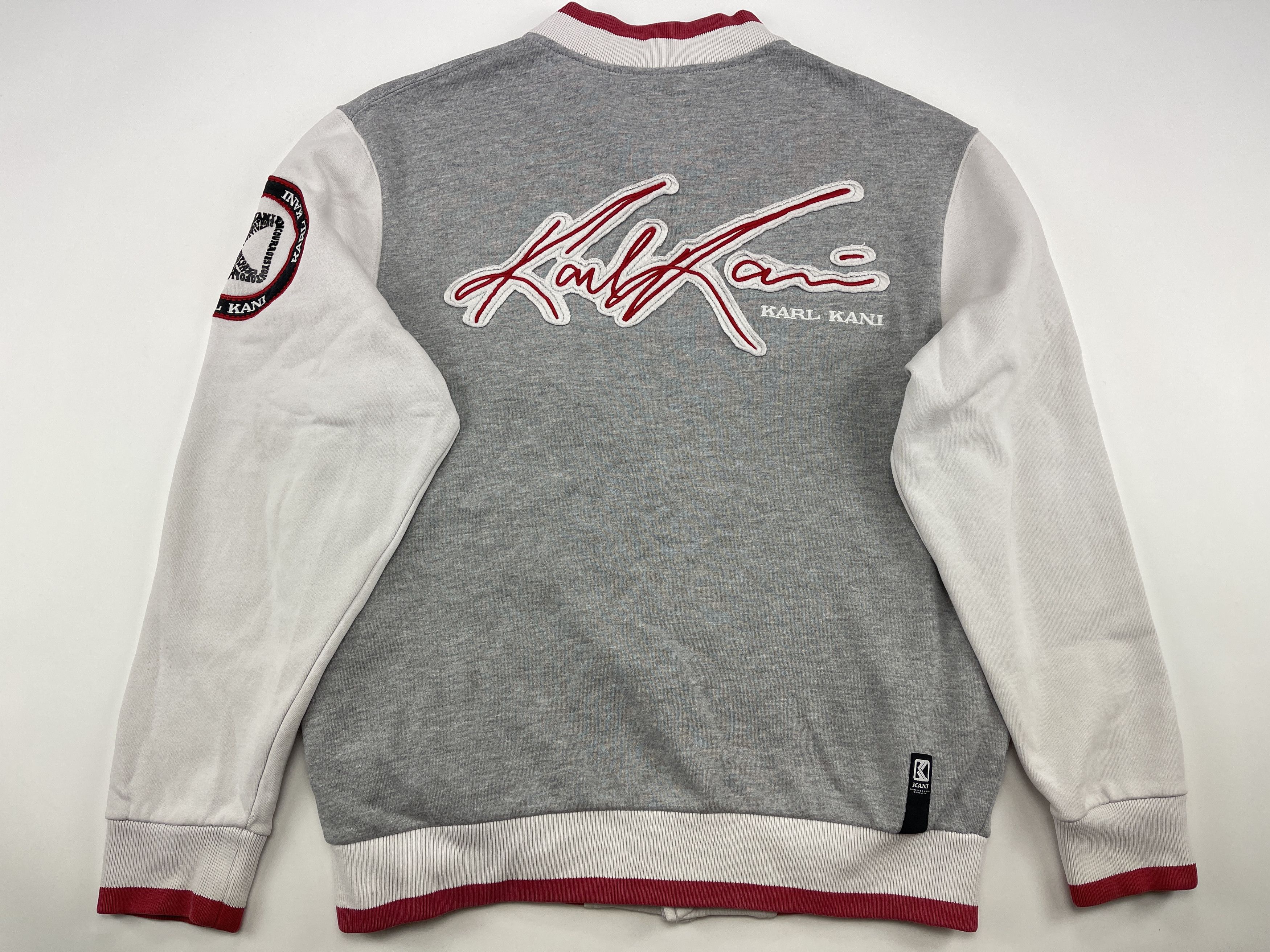Karl Kani KARL KANI sweatshirt, gray, vintage Kani, 90s hip-hop size M Size US M / EU 48-50 / 2 - 1 Thumbnail
