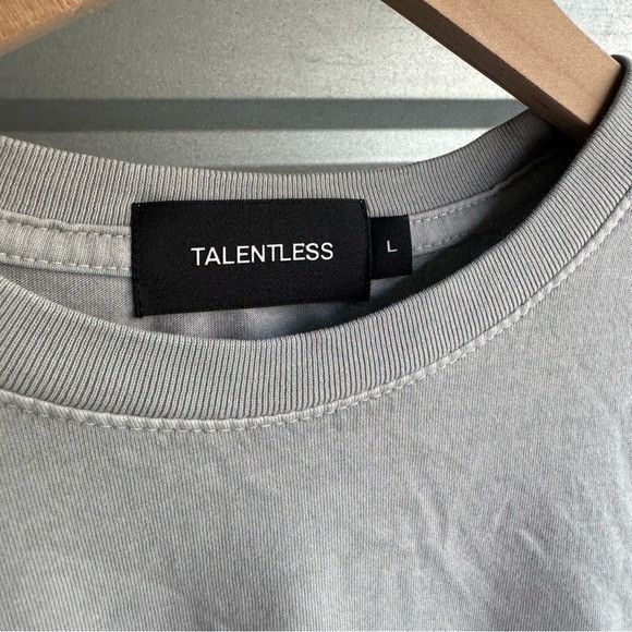 Designer × Talentless NEW TALENTLESS MENS PREMIUM TEE BONE SZ LARGE L Size US L / EU 52-54 / 3 - 5 Thumbnail
