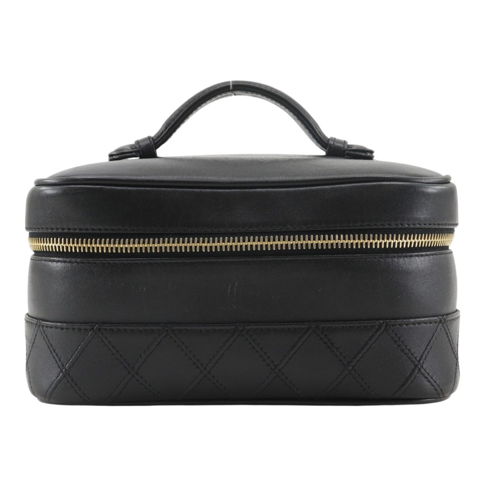 Chanel Chanel Chanel Bicolor Calf Vanity Bag Leather Vanity Bag DUTY FREE for USA Size ONE SIZE - 1 Thumbnail