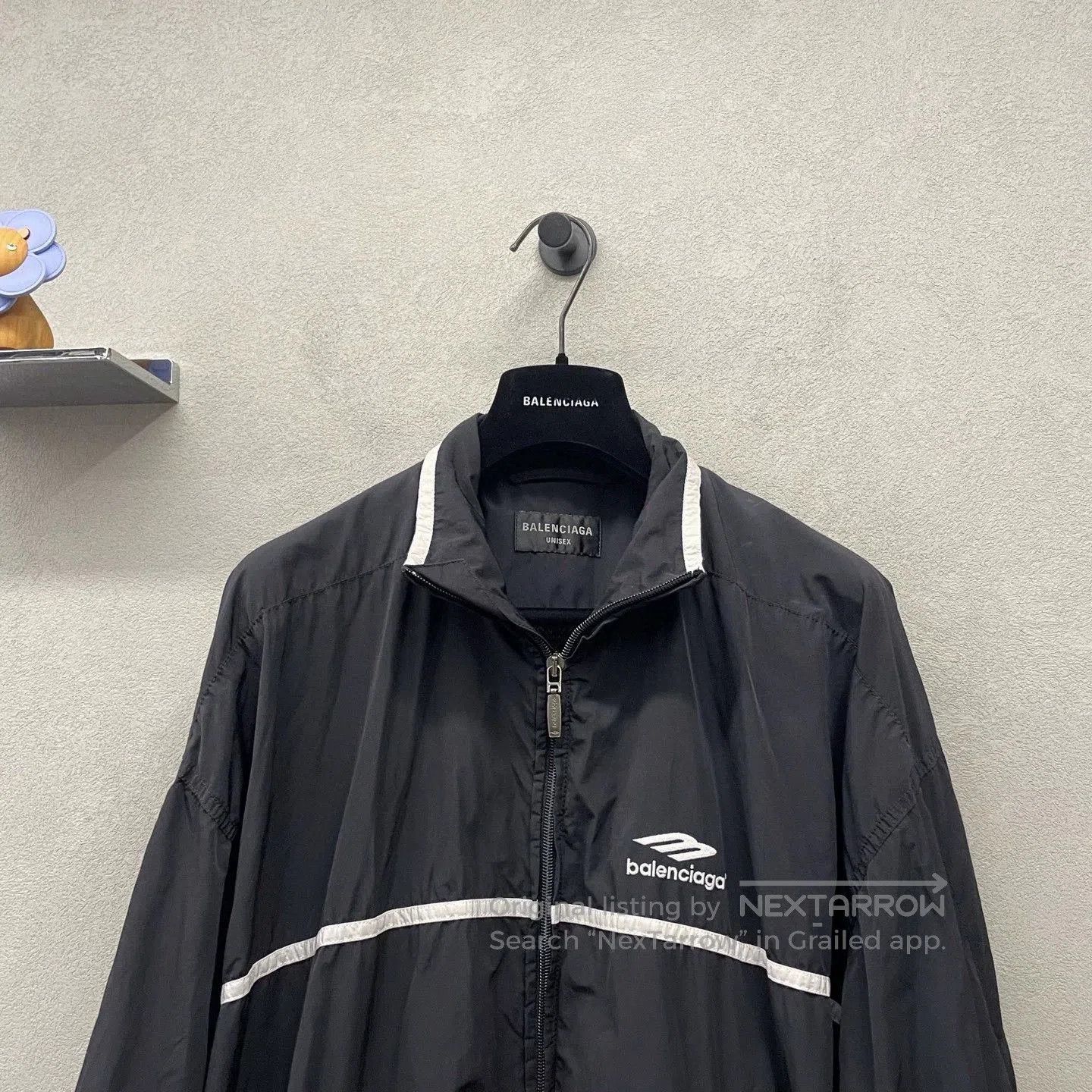 Balenciaga balenciaga black jacket with white stripes. Size US S / EU 44-46 / 1 - 4 Thumbnail