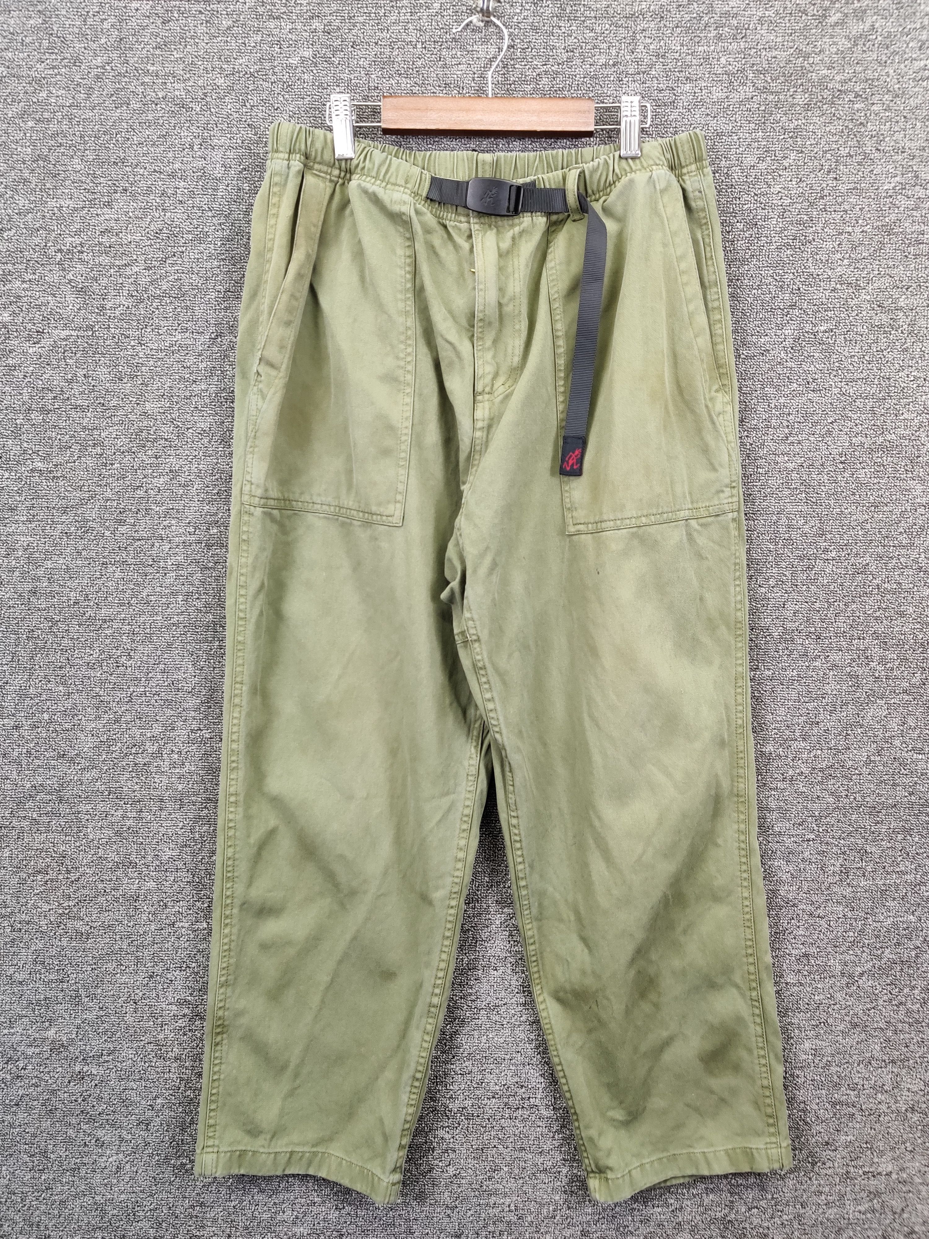 Gramicci Vintage Gramicci Loose Belt Tapered Loose Army Pants Size US 30 / EU 46 - 1 Thumbnail