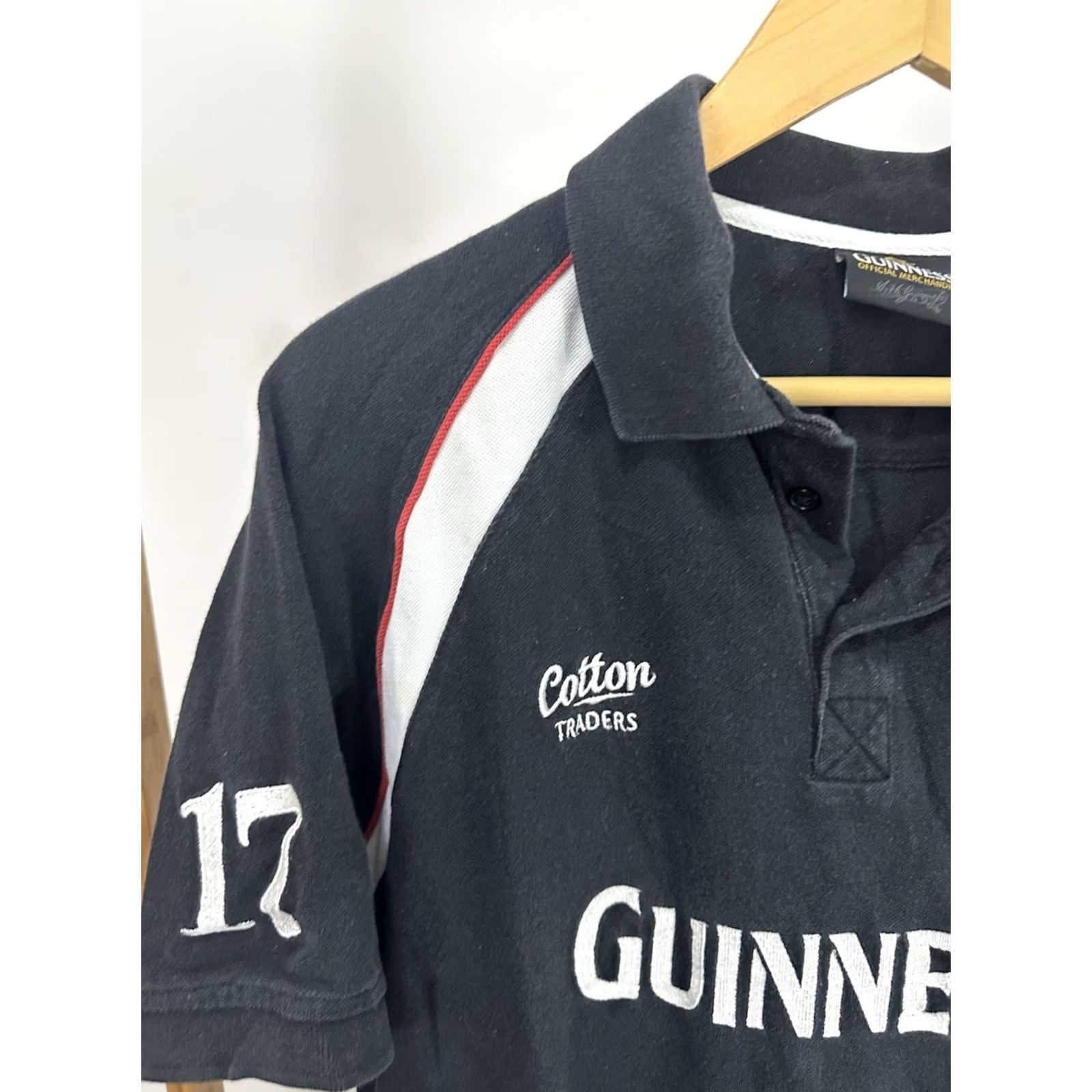 Vintage Guinness Polo Shirt Rugby Black M Mens Polo Shirt Guinness Premier Faded Black Size M Size US M / EU 48-50 / 2 - 4 Thumbnail
