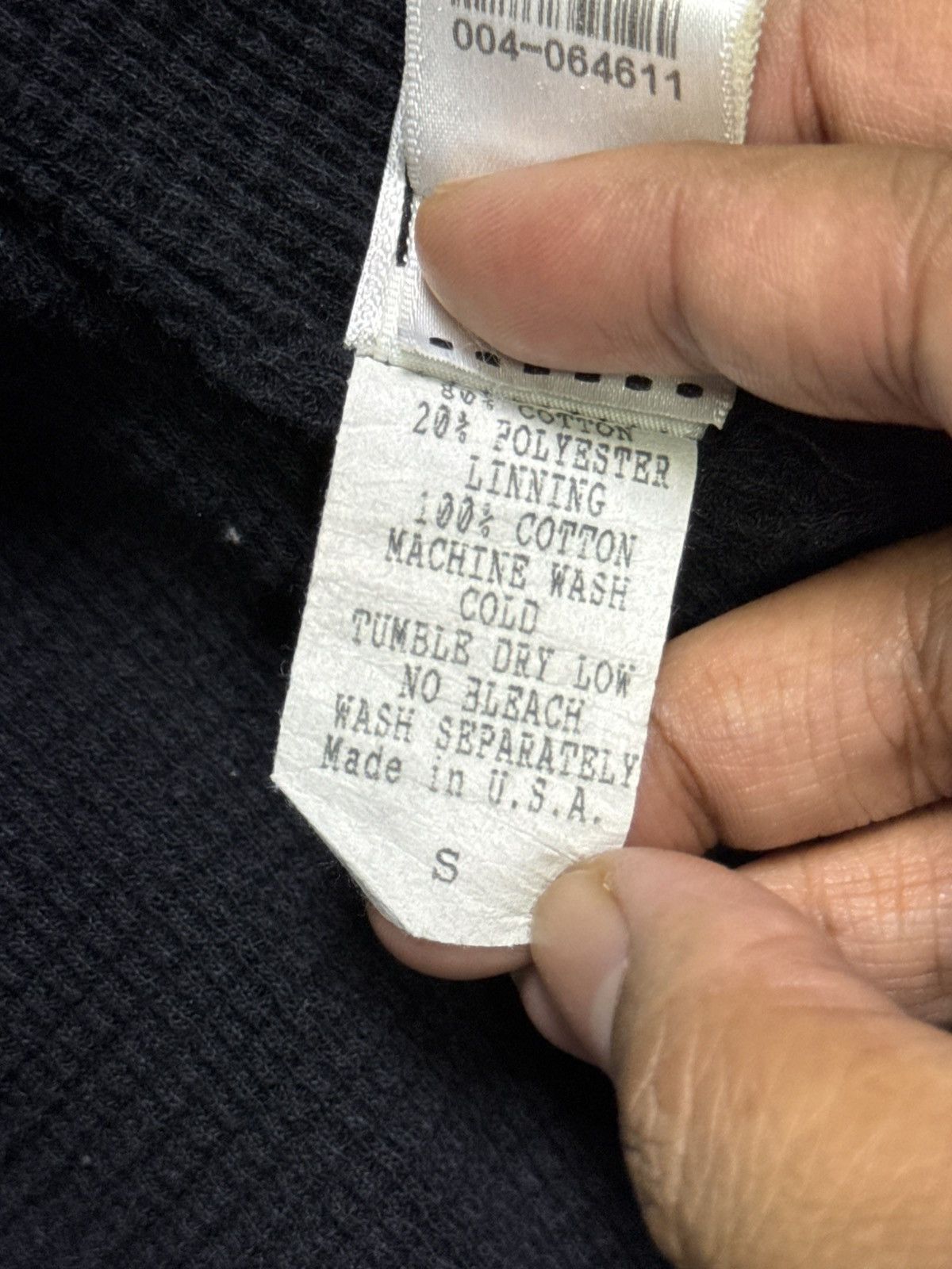 Chrome Hearts THRASHED! CROSS PLUS THERMAL HOODIE Size US S / EU 44-46 / 1 - 13 Thumbnail