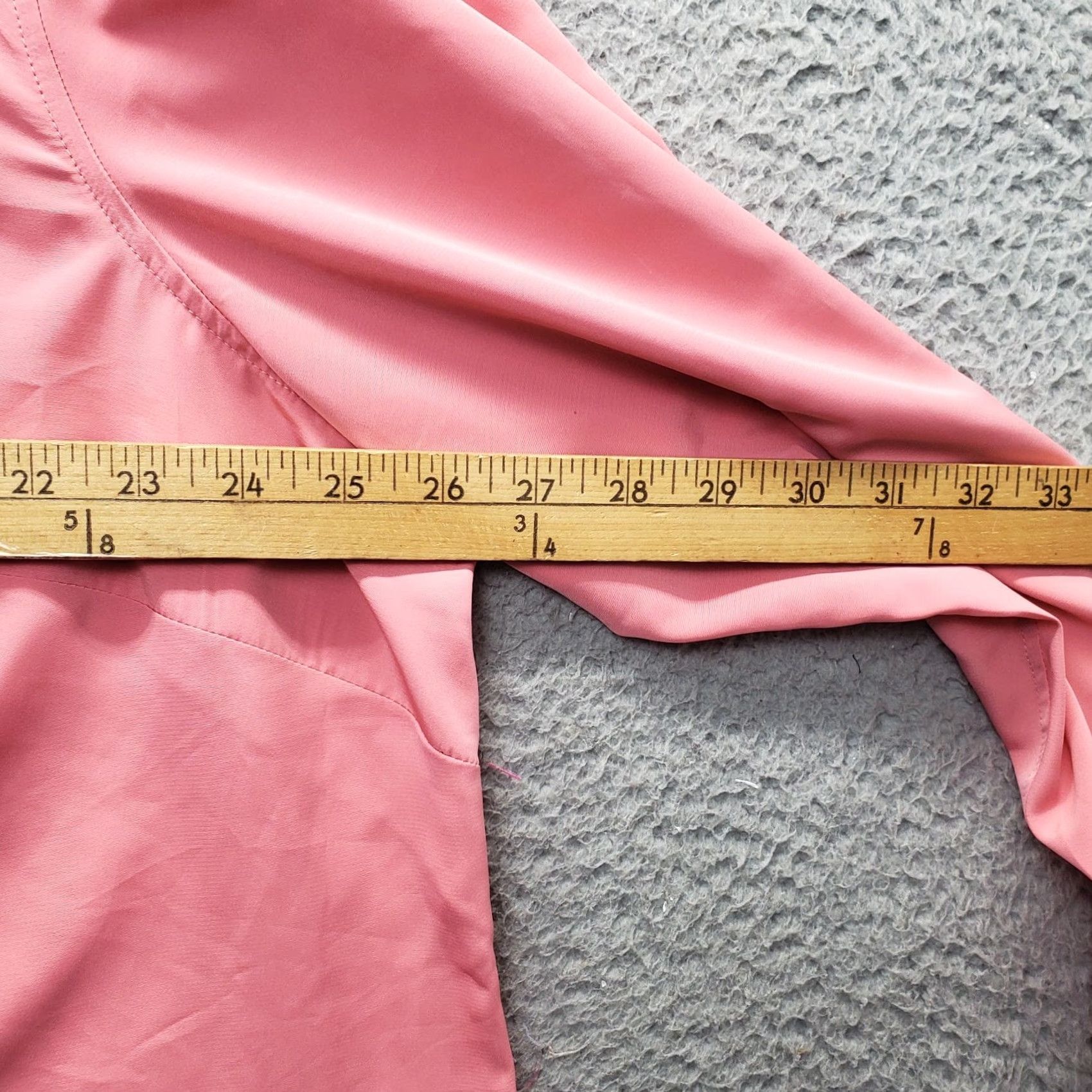 Ralph Lauren Lauren Ralph Lauren Shirt Women 3X Pink Long Sleeve Band Collar Button Front Size XXL / US 16-18 / IT 52-54 - 4 Thumbnail