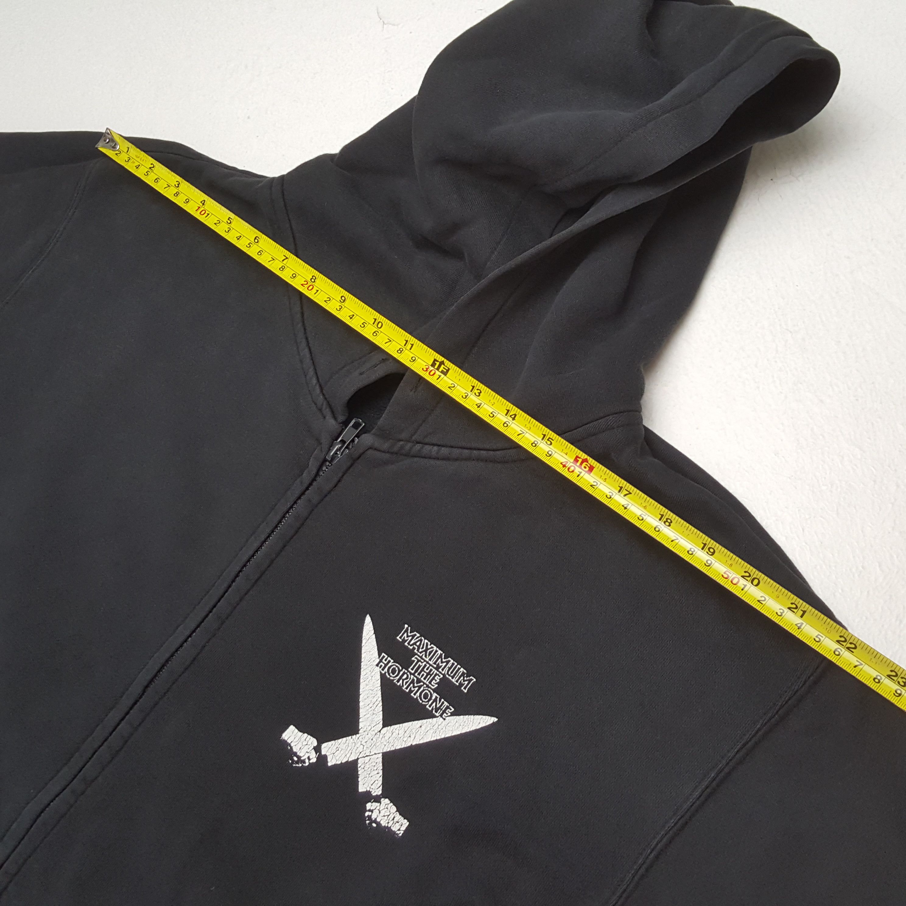 Band Tees × Vintage Vintage MAXIMUM THE HORMONE Heavy Metal Band Hoodies Size US XL / EU 56 / 4 - 5 Thumbnail