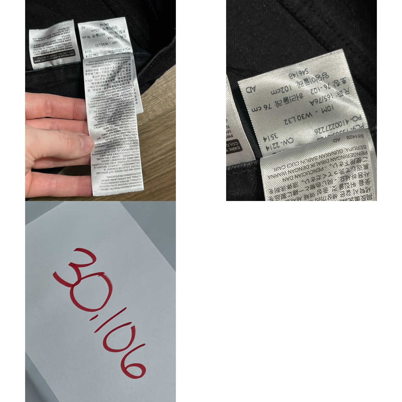 Levi's Levi's Jeans Women's Size 10 Black Denim 505 Straight Leg Pockets Size 32" / US 10 / IT 46 - 9 Thumbnail