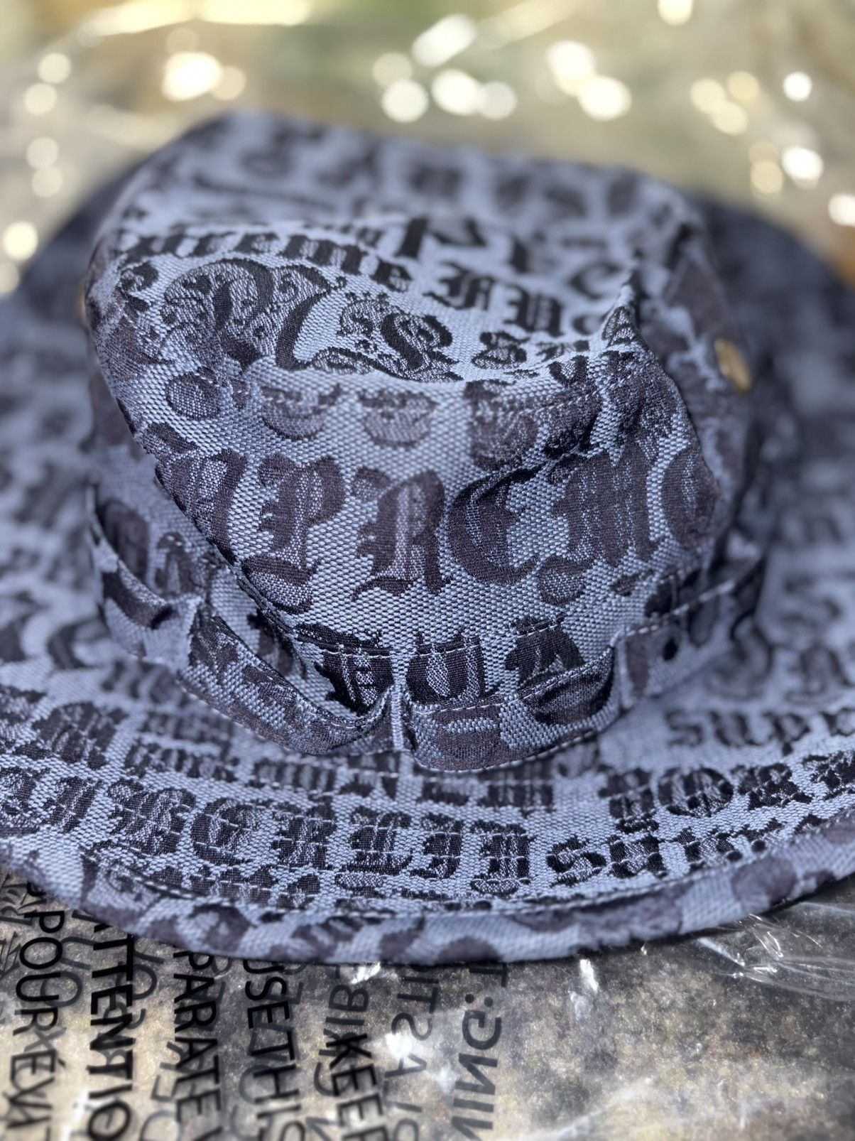 Supreme Supreme Cities Jacquard Boonie Bucket Hat (SMALL/MEDIUM) Size ONE SIZE - 2 Thumbnail