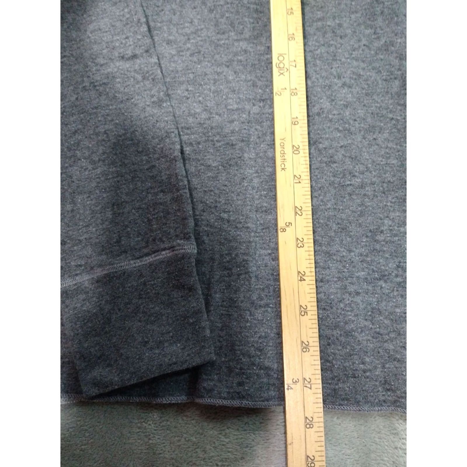 Vintage VINTAGE LL Bean Shirt Mens Large Gray River Driver Henley Wool Blend Base Layer Size US L / EU 52-54 / 3 - 3 Thumbnail