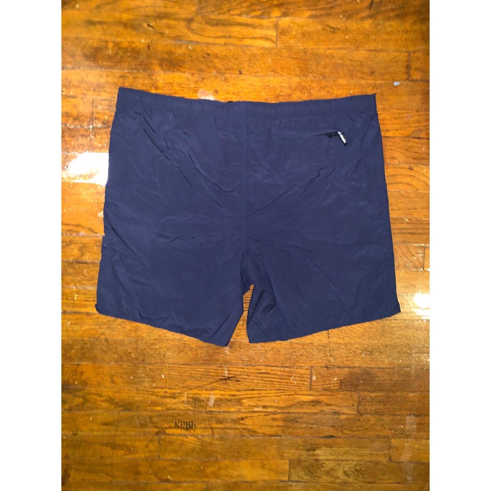 Polo Ralph Lauren × Vintage Vtg 90s Polo Sport Ralph Lauren Swim Trunks XL Navy Blue Size US 38 / EU 54 - 2 Thumbnail