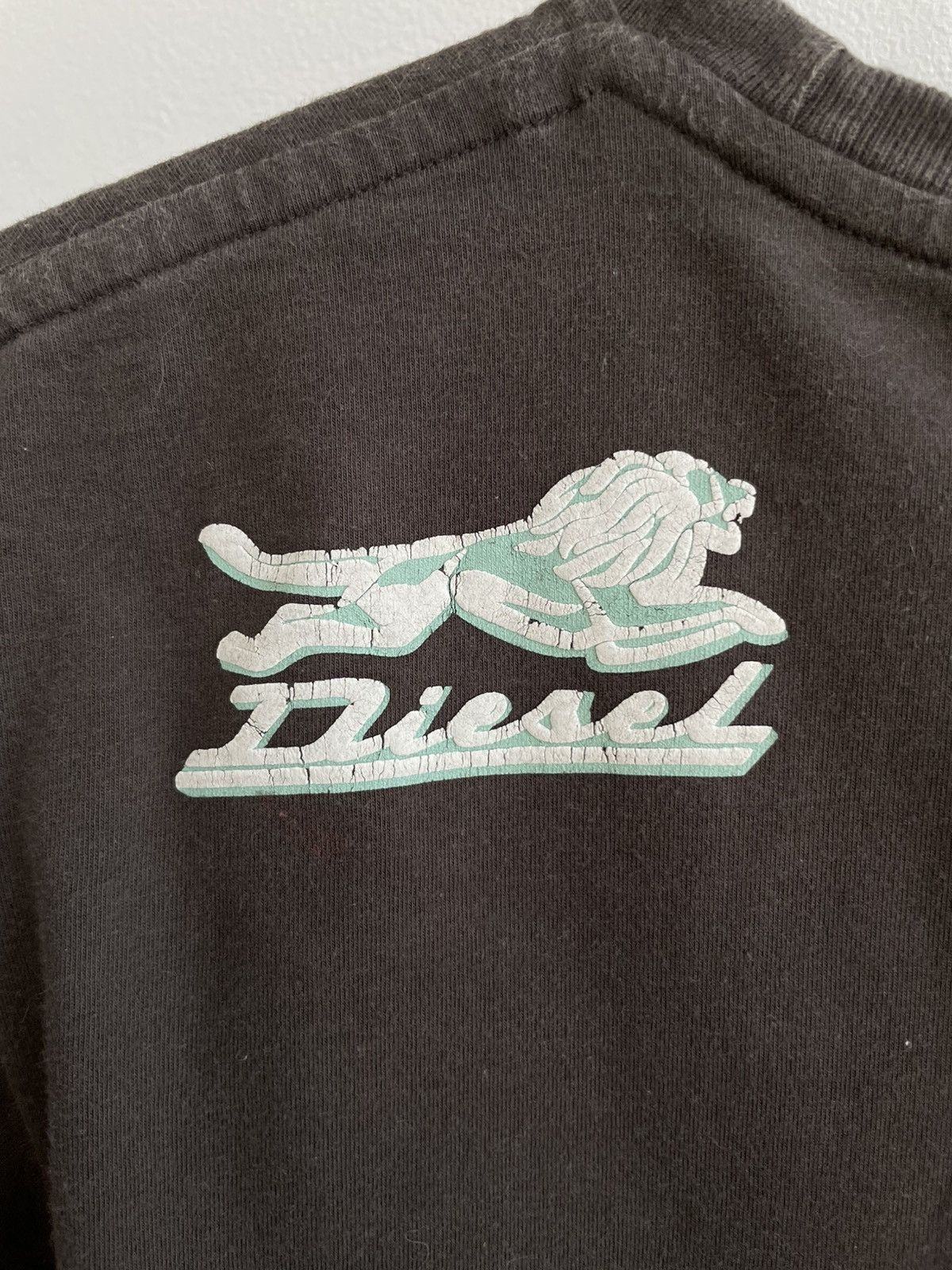 Diesel Diesel Vintage 90s Fun Run Art T Shirt Tee Y2K Avant Garde Size US M / EU 48-50 / 2 - 12 Thumbnail